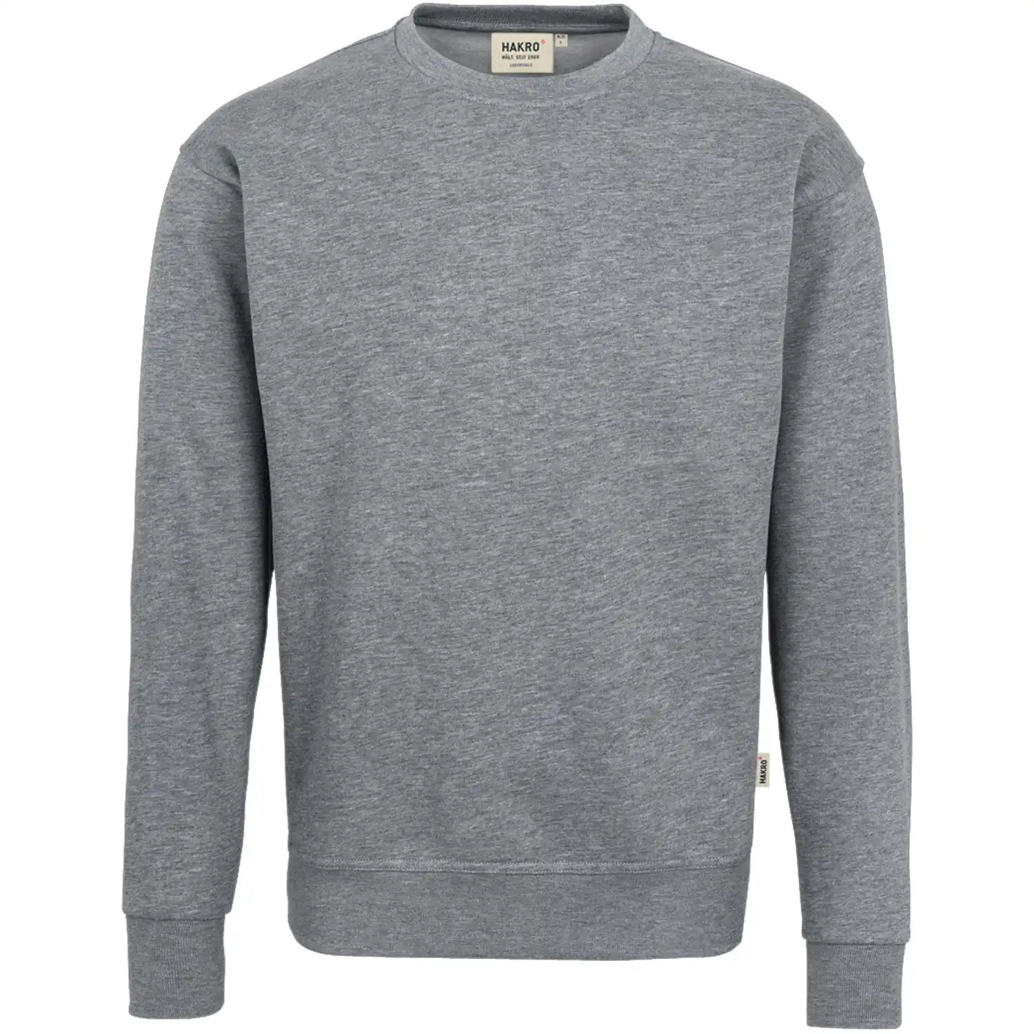 Sweatshirt "Premium" 471 in grau-meliert, L - Thumbnail 1