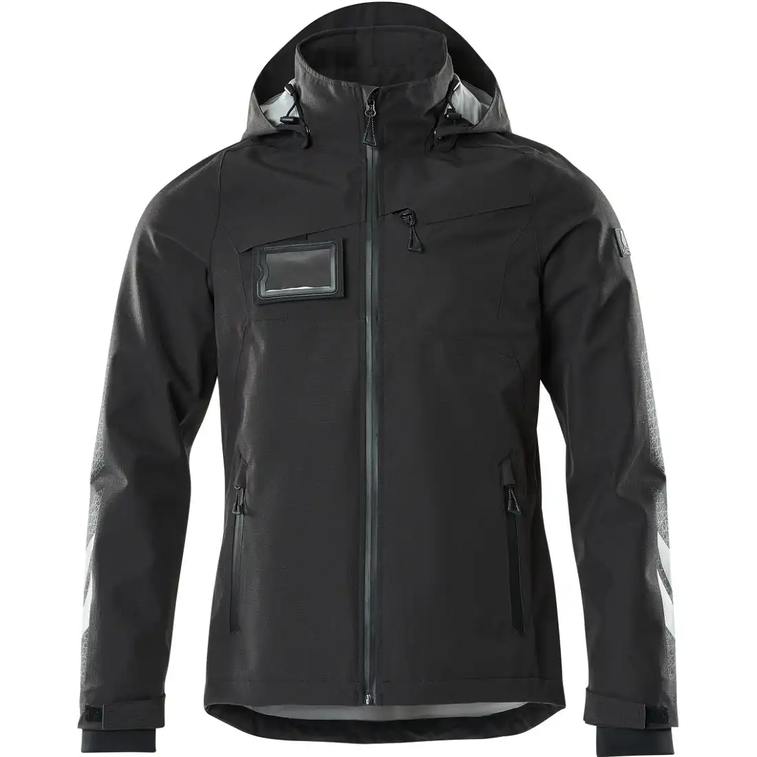 Hardshell-Regenjacke "ACCELERATE" in schwarz, L - Thumbnail 1