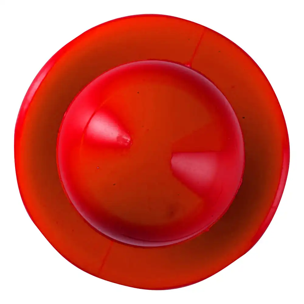 Kugelknöpfe "02/417" Unifarben | 5 x 12 Stk. in Rot - Bild 1