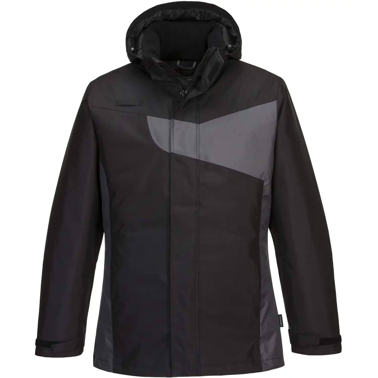 Winterjacke "PW260" PW2 in schwarz/grau, L - Thumbnail 1