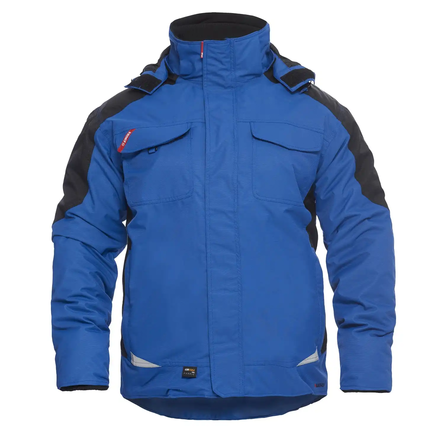 Winterjacke "1410-354" Galaxy in blau/schwarz, L - Thumbnail 1