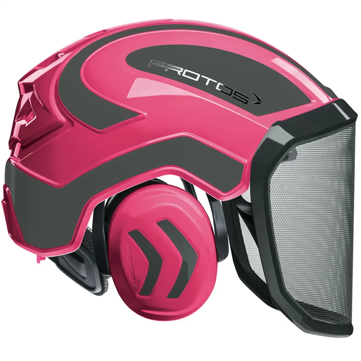 Forsthelm "INTEGRAL FOREST" fein F39 in pink/grau - Bild 1