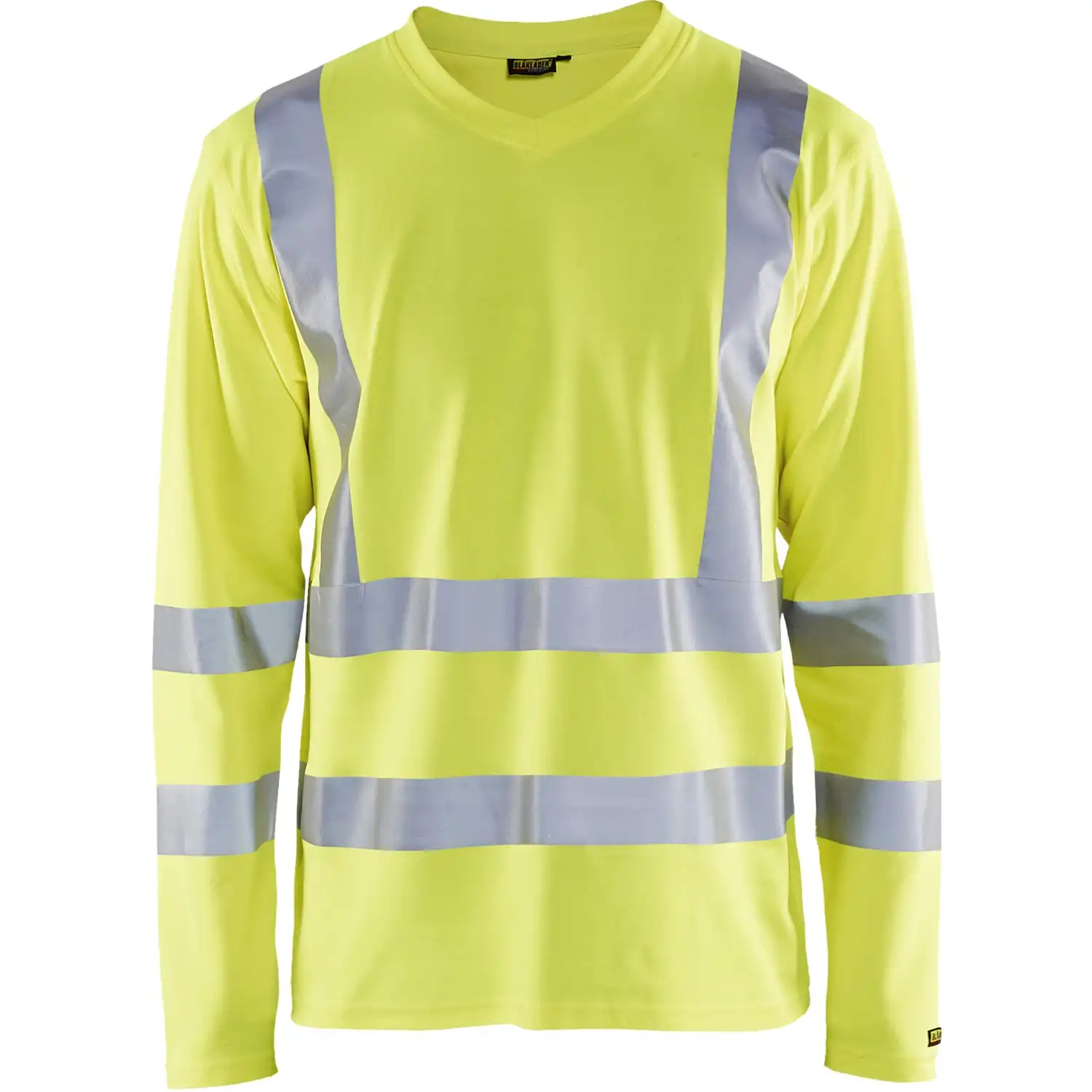 Warnschutz Langarm-Shirt "3381" UV-Schutz in gelb, 3XL - Thumbnail 1