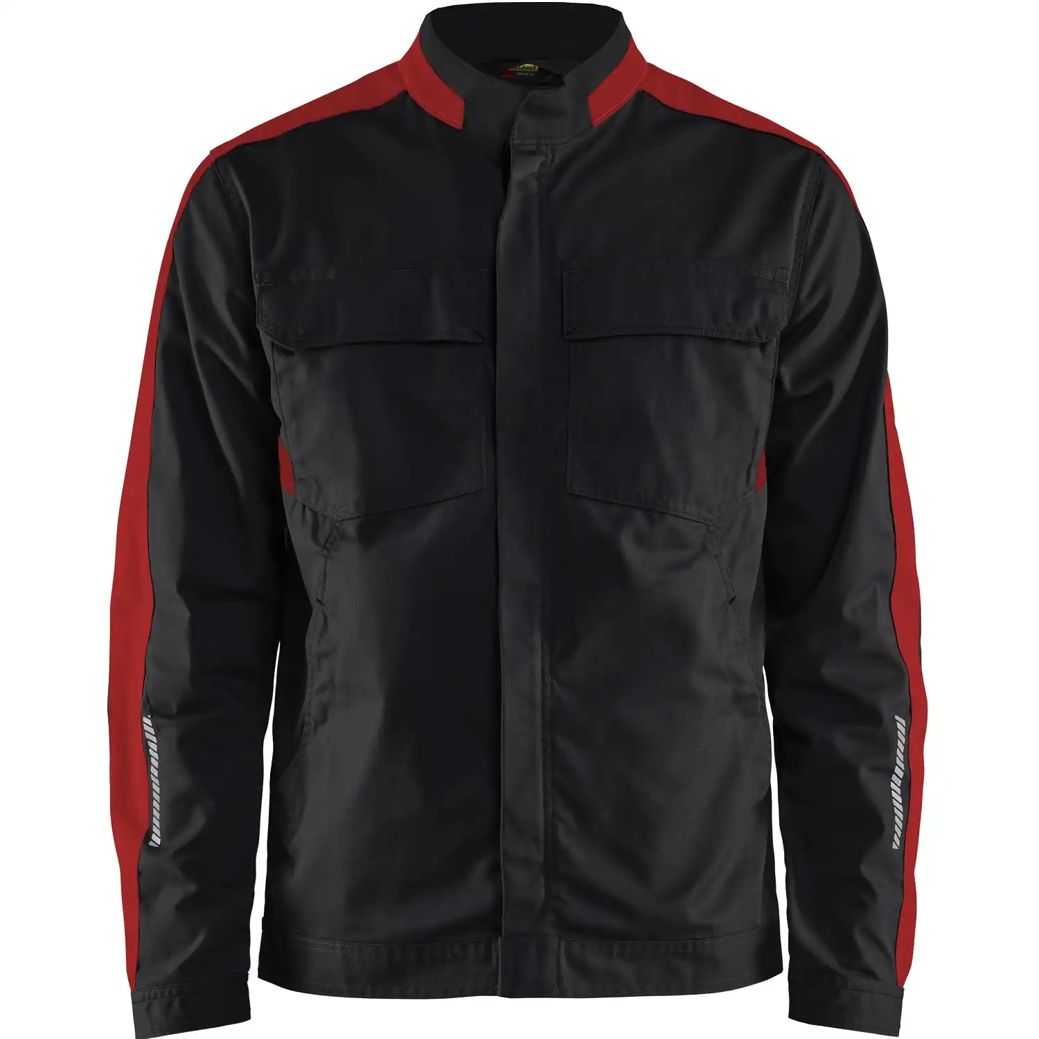 Stretch Bundjacke "4444" Industrie in schwarz/rot, 3XL - Thumbnail 1