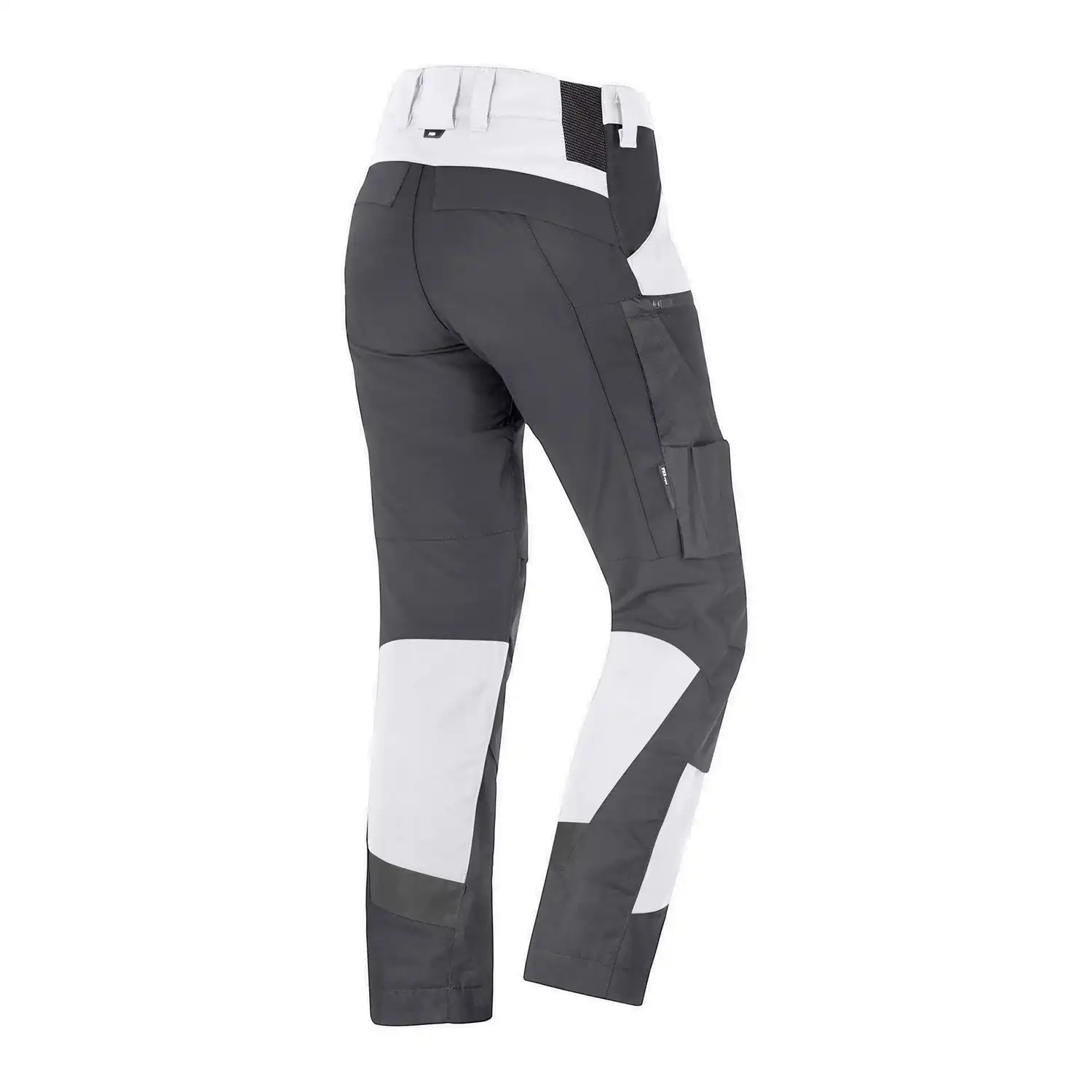 Stretch Bundhose Canvas "LEO" in weiß/anthrazit, 48 - Thumbnail 2