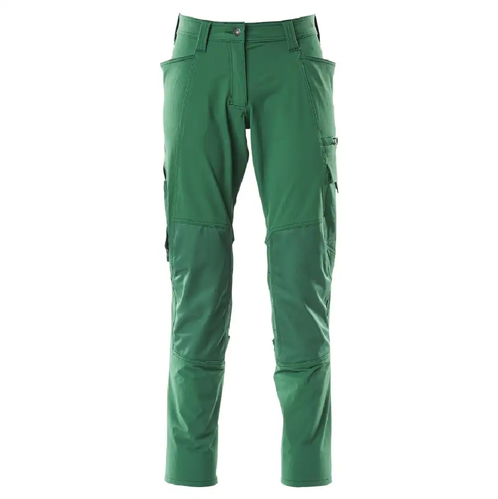 Damen Stretch-Bundhose "ACCELERATE" Diamond in grün, 76C42 - Thumbnail 1