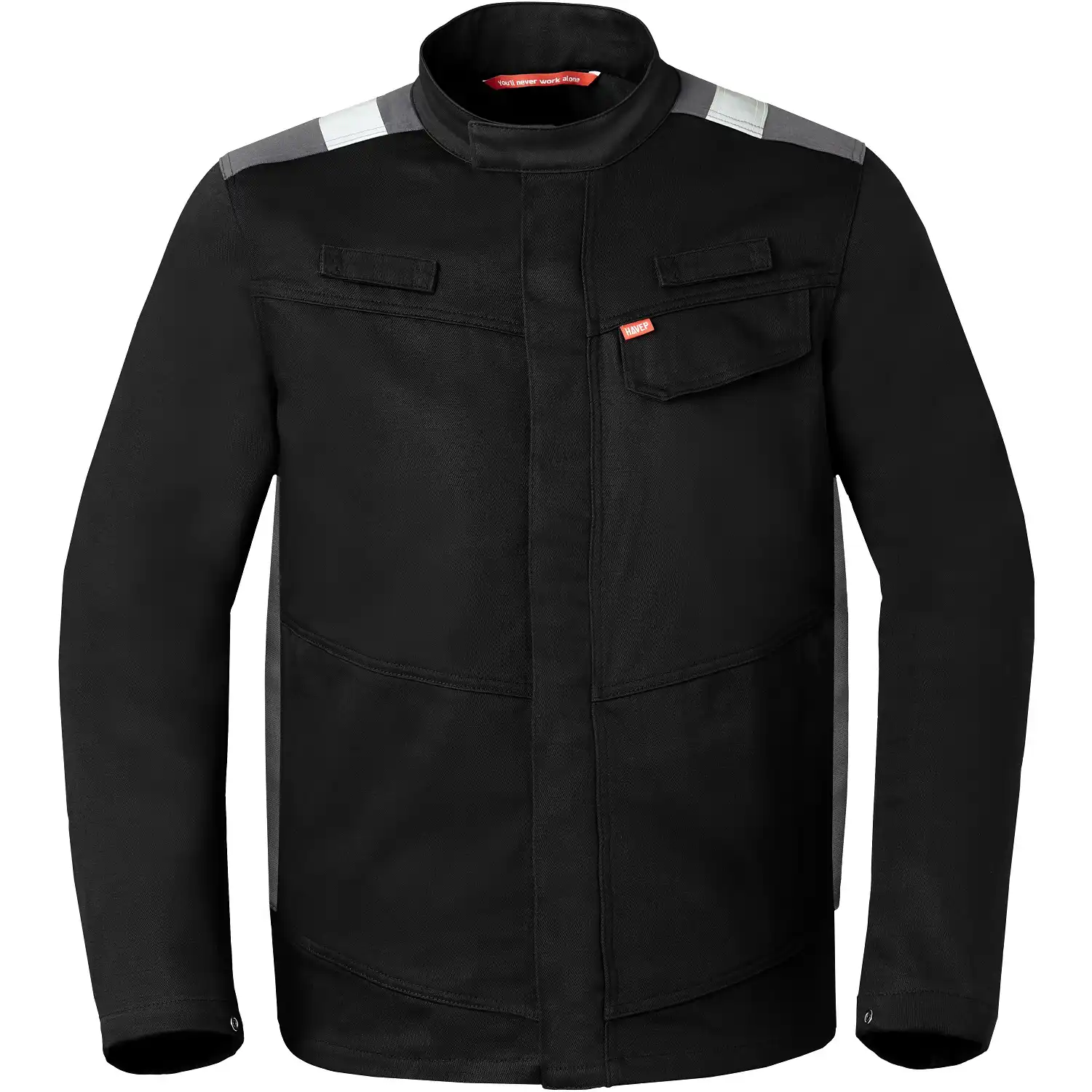 Multinorm Bundjacke "50336" Force+ in schwarz/dunkelgrau, S - Bild 1