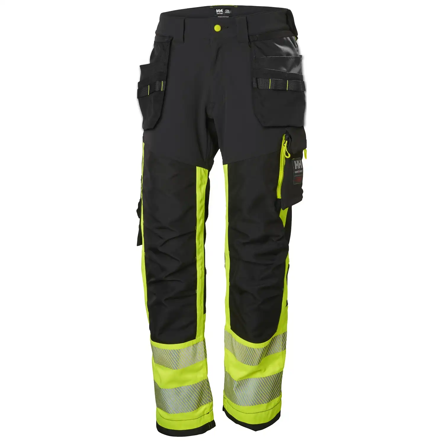 Warnschutz Bundhose "ICU" in gelb/schwarz, C48 - Thumbnail 1