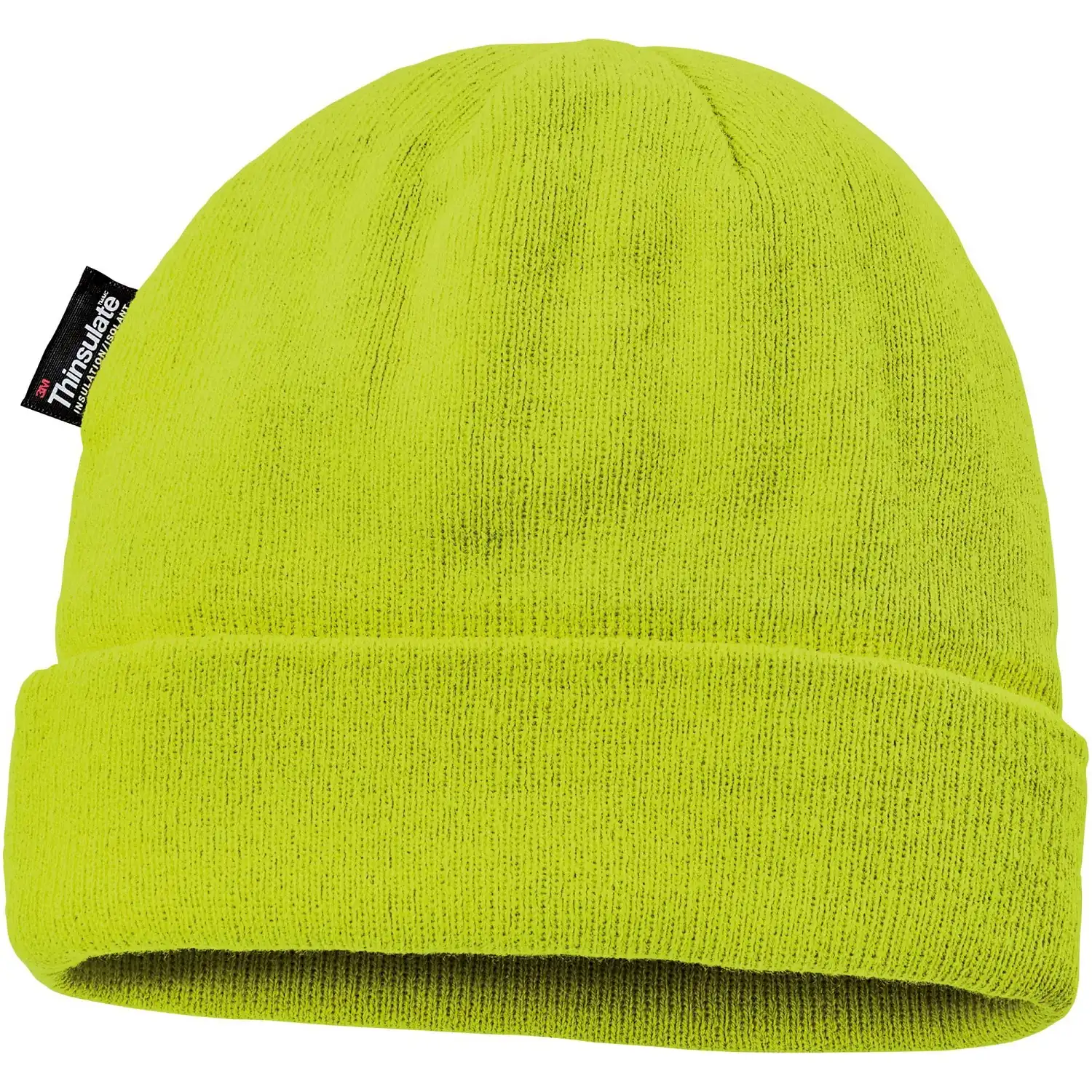 Hi-Vis Strickmütze in gelb - Bild 1