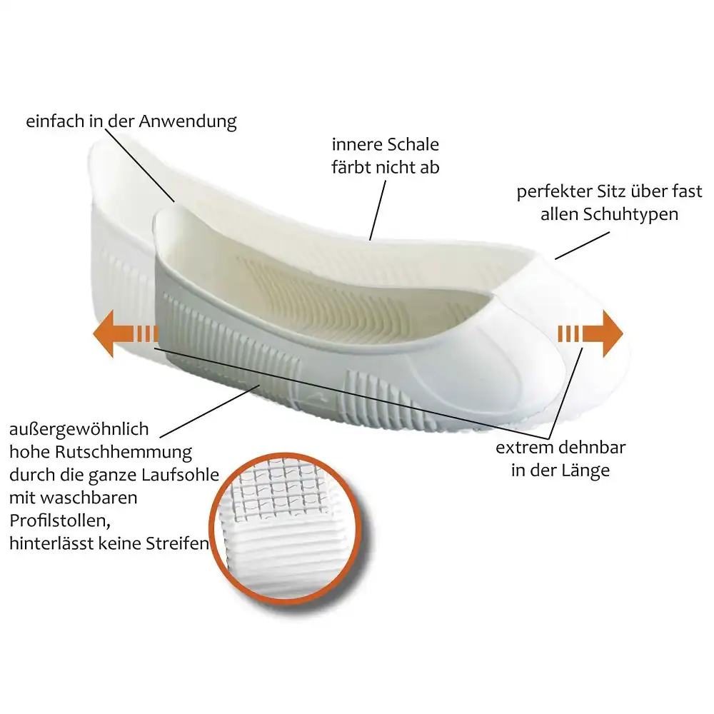 Überschuhe "EASY GRIP WHITE" in XL (45-48) - Thumbnail 2