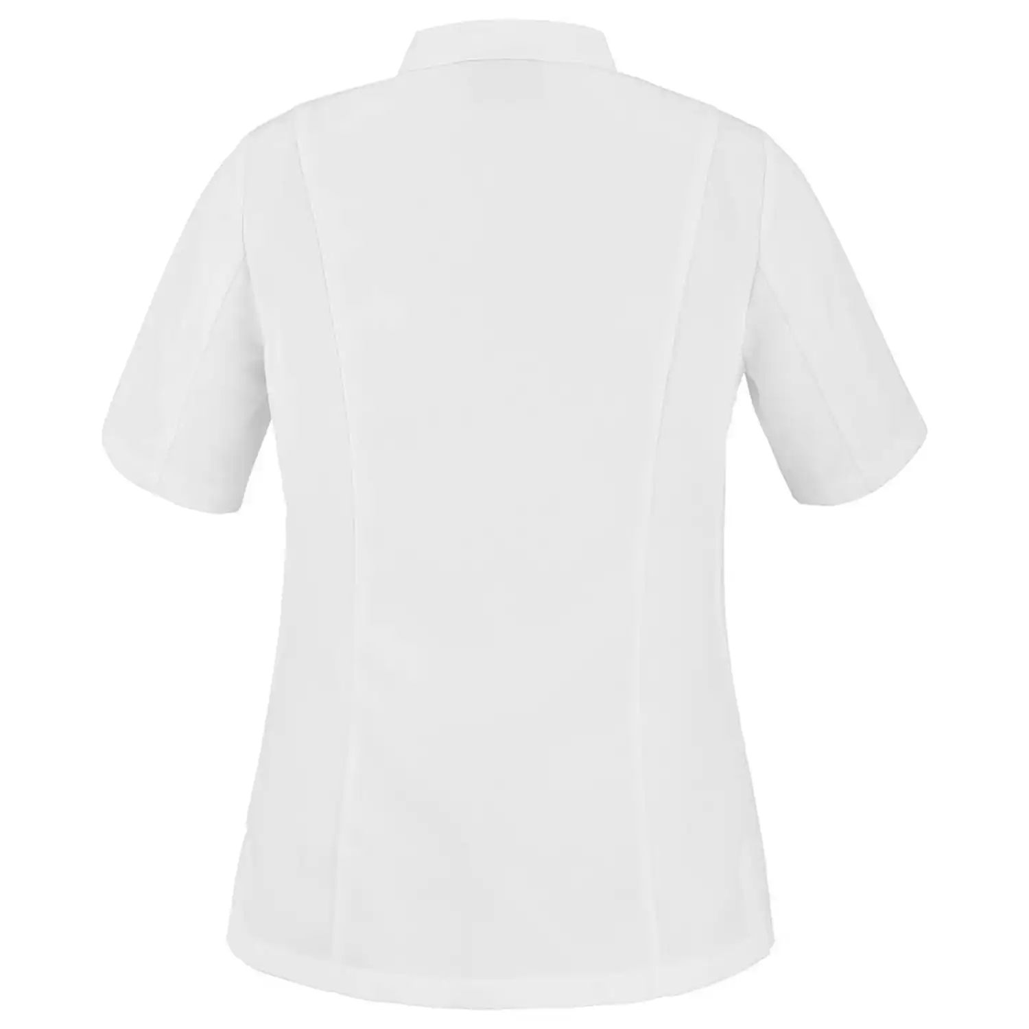Damen Kochhemd kurzarm "CRISTAL PI" in 48, Weiß - Thumbnail 3