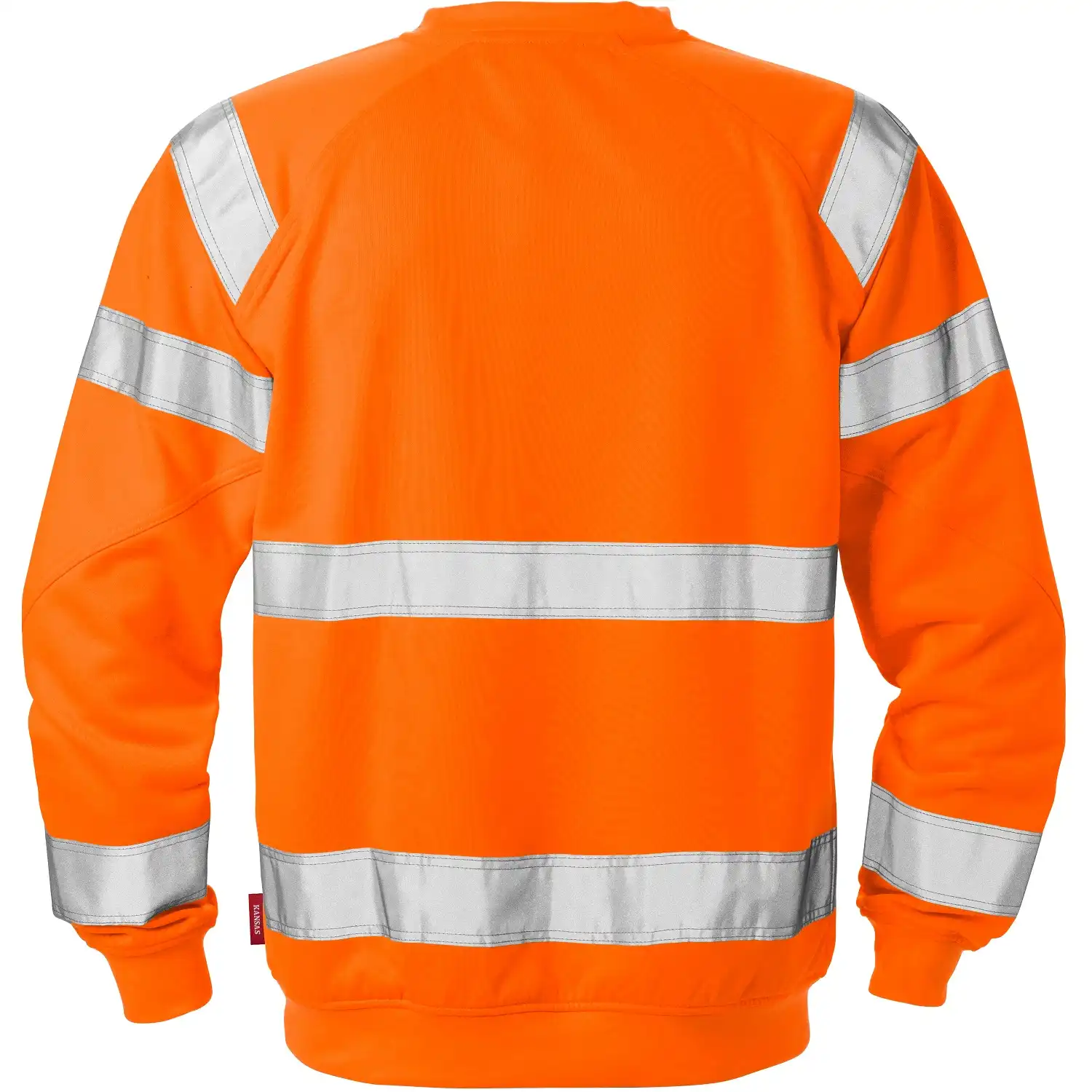 Warnschutz Sweatshirt "7446 SHV" UV-Schutz in Orange, XS - Thumbnail 2