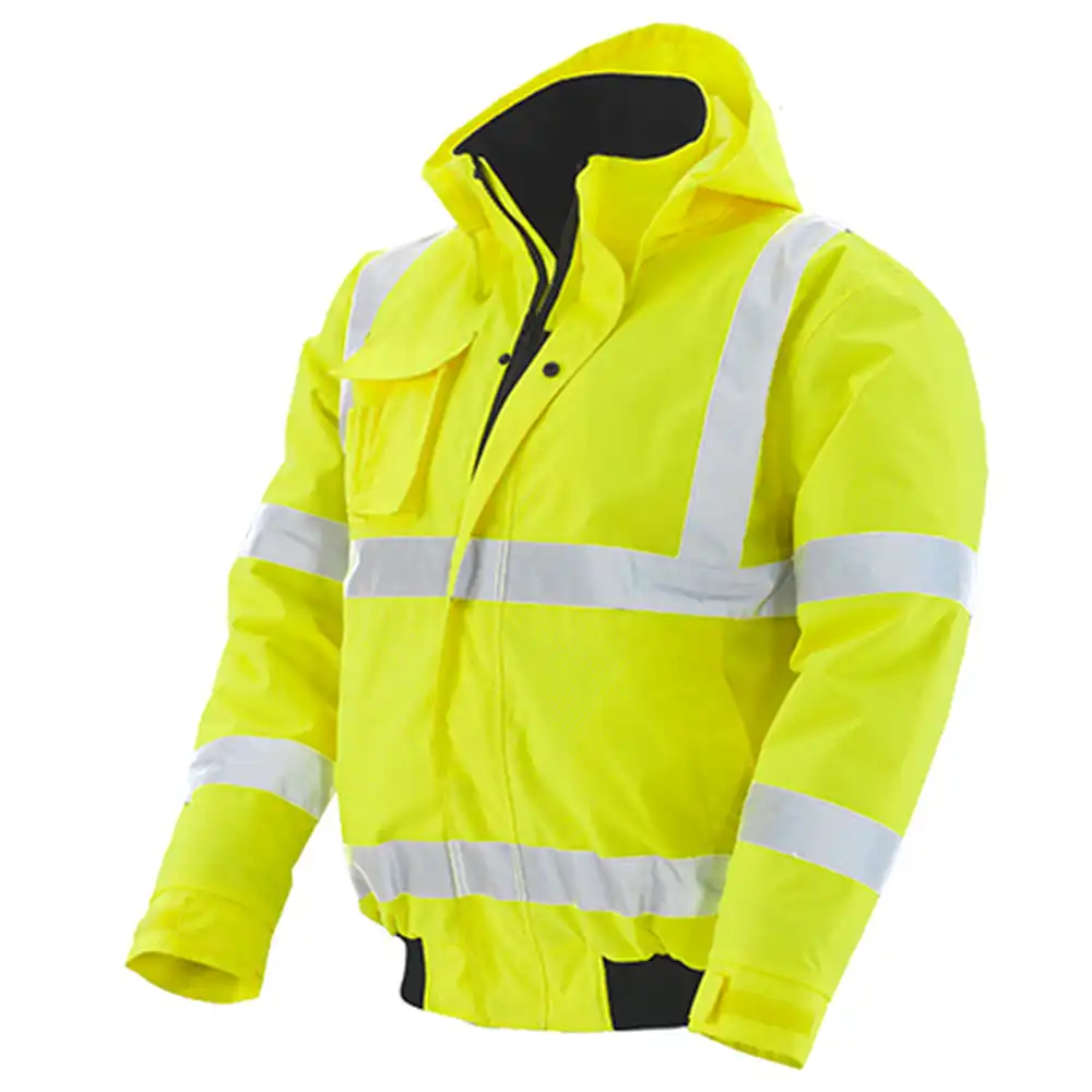 Warnschutz Pilotenjacke "WHISTLER" in gelb, XXL - Thumbnail 1