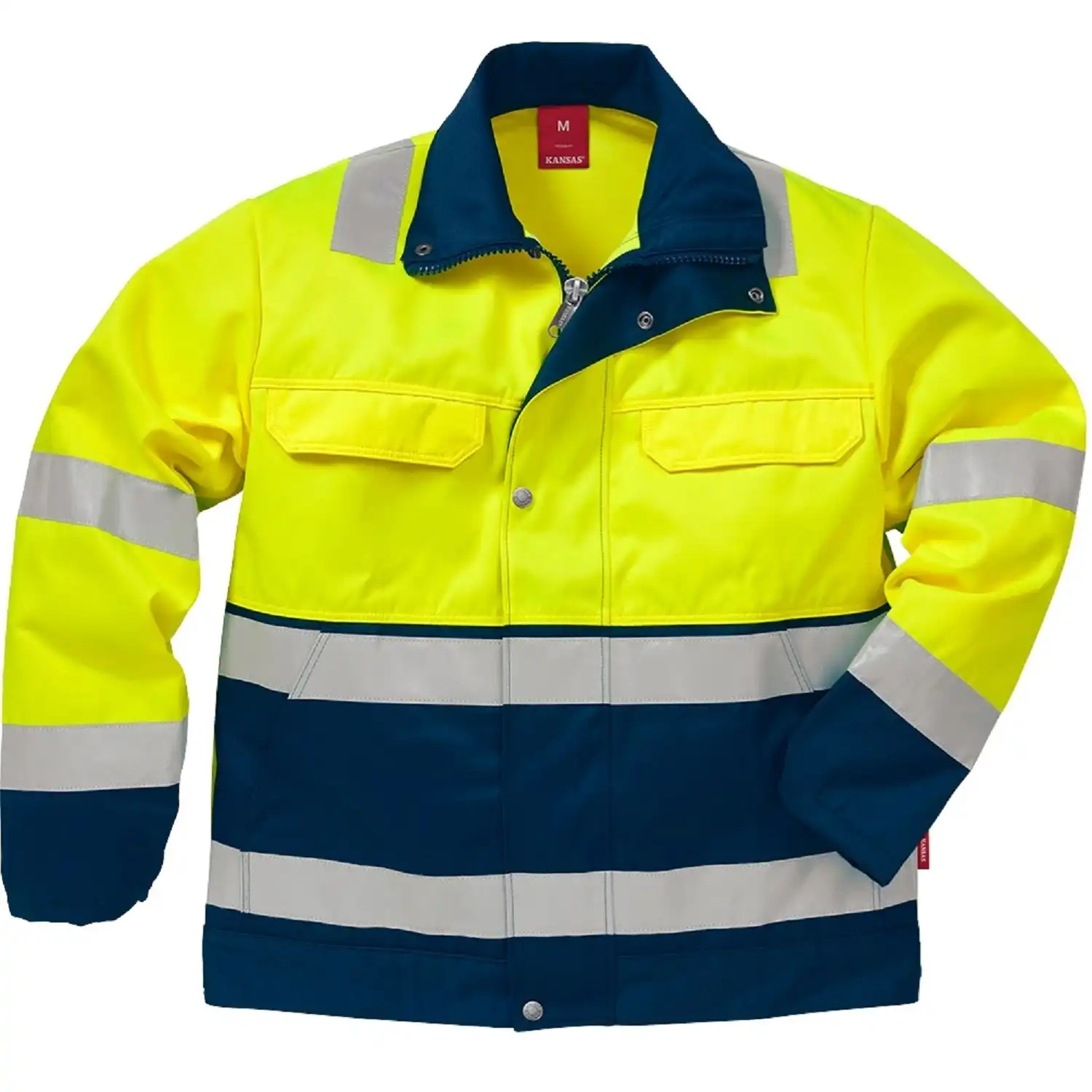 Warnschutz Bundjacke "4794 TH" in gelb/marine, XS - Thumbnail 1
