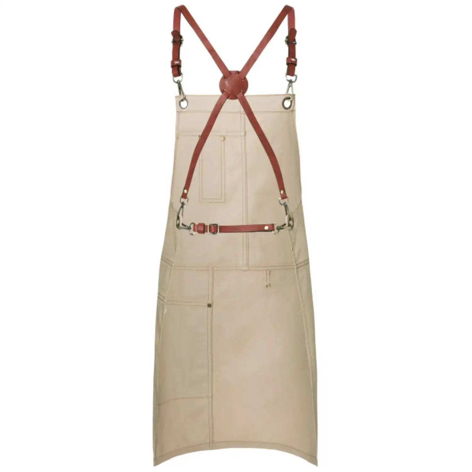 Latzschürze Urban "LS25" in beige - Thumbnail 2