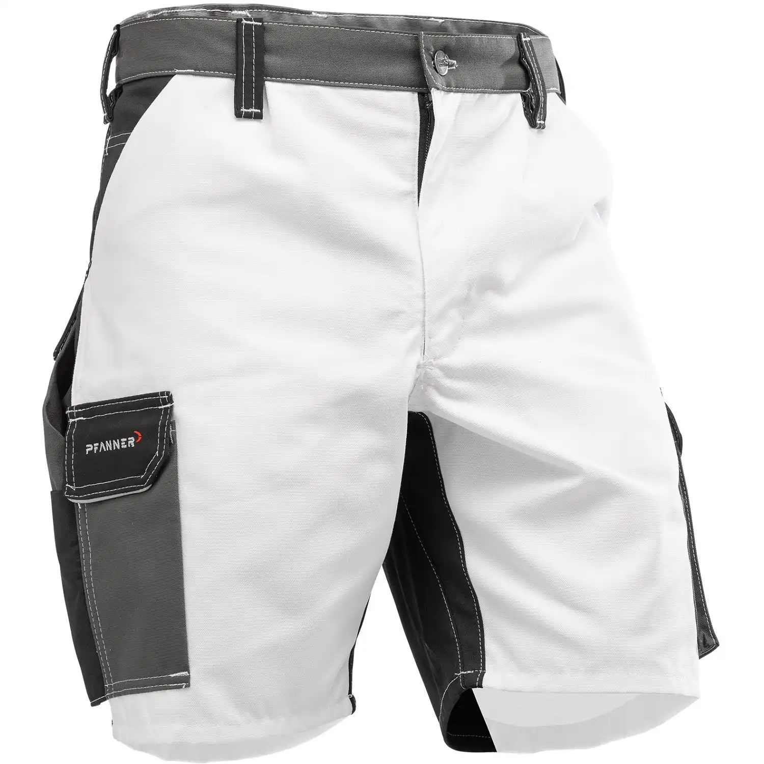 Shorts "StretchZone" in 54, Weiß - Bild 1