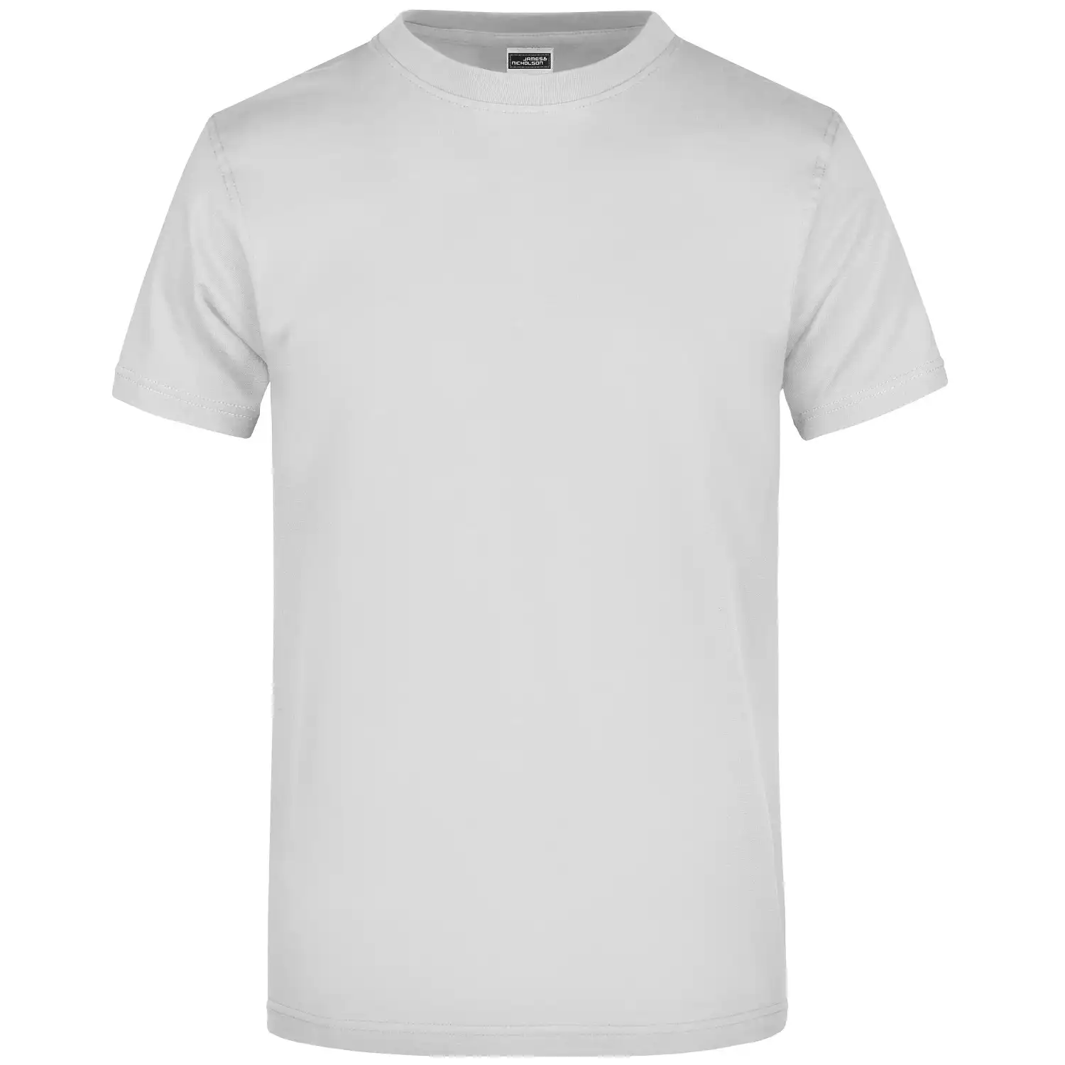 T-Shirt Round-T Heavy "JN002" in light-grey, 3XL - Thumbnail 1