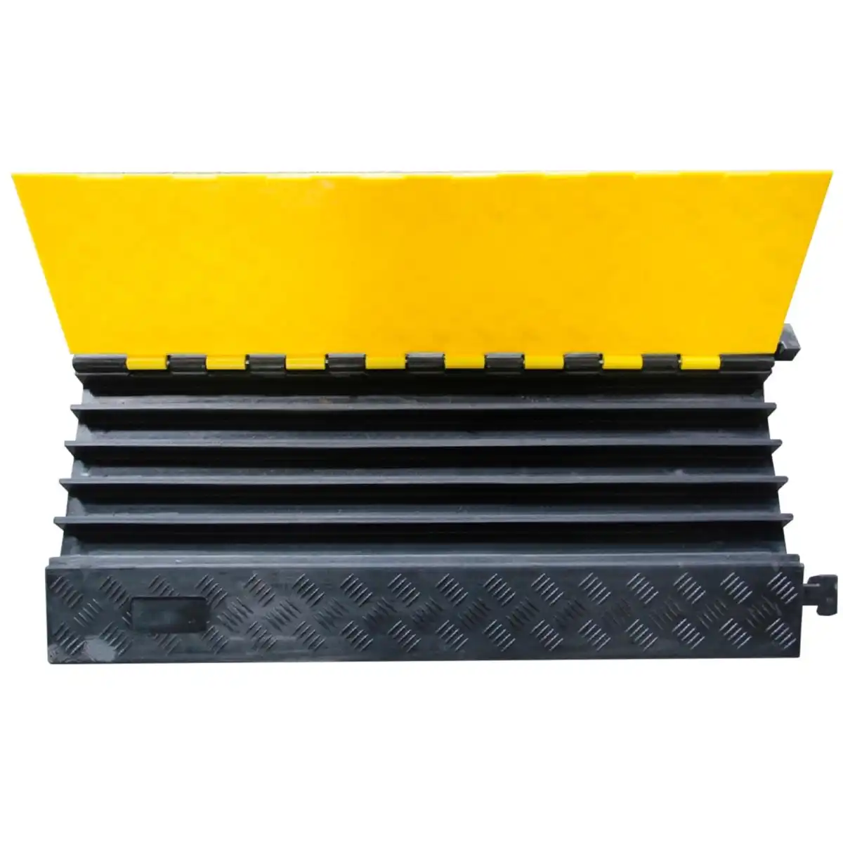 Kabelbrücke mit 5 Kanälen und Deckel | 900x500x50mm - Bild 1