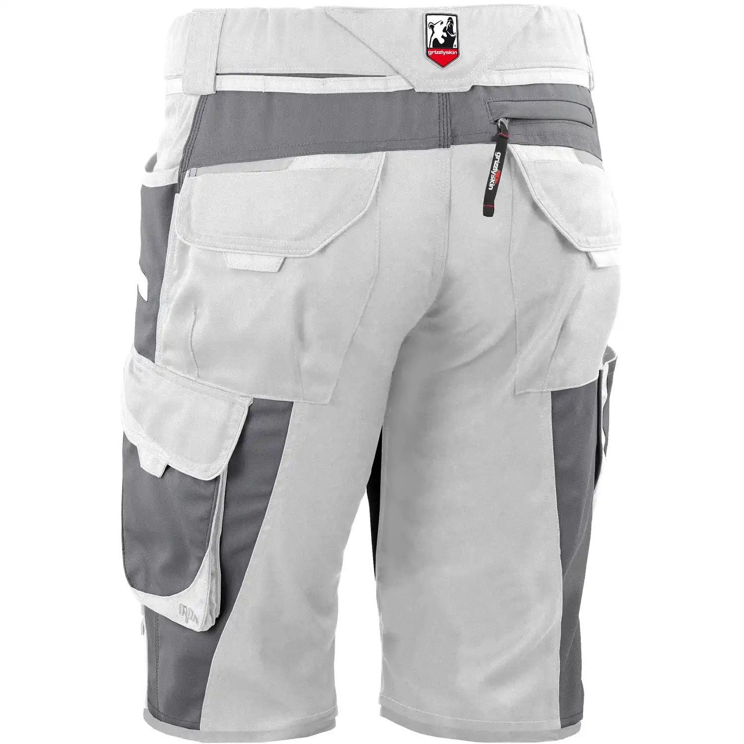 Shorts "IRON" in weiß/grau, N46 - Thumbnail 2