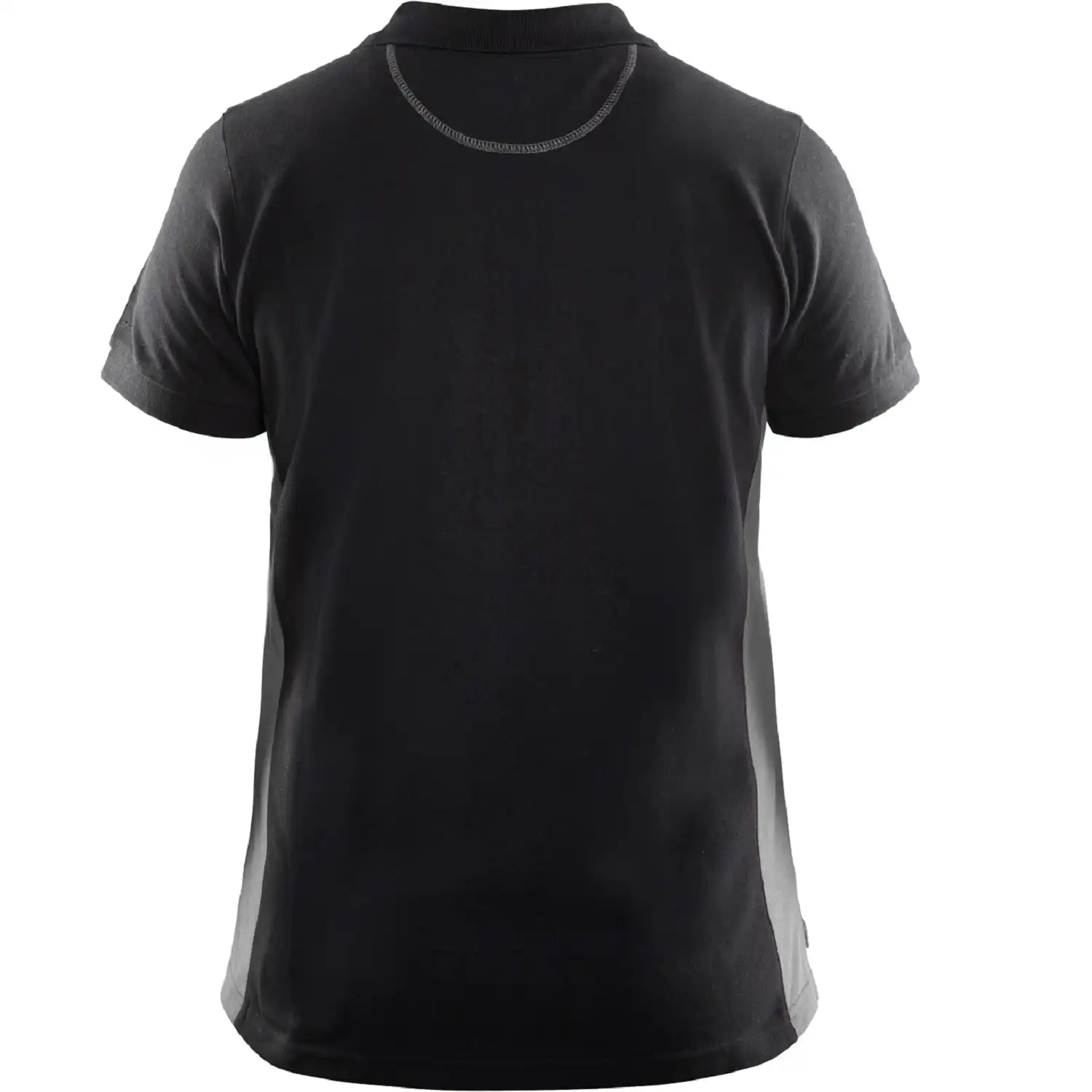 Damen Polo-Shirt "3390" in schwarz/dunkelgrau, M - Thumbnail 2