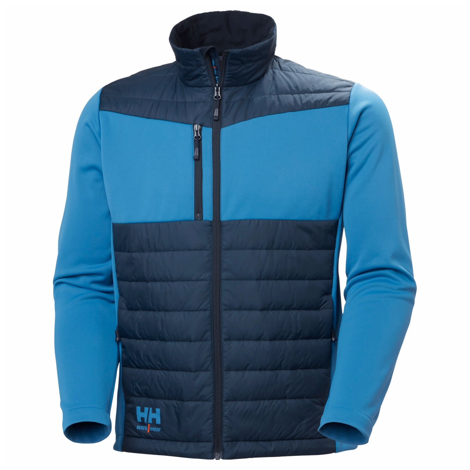 Hybridjacke "OXFORD" in steinblau, XS - Thumbnail 1