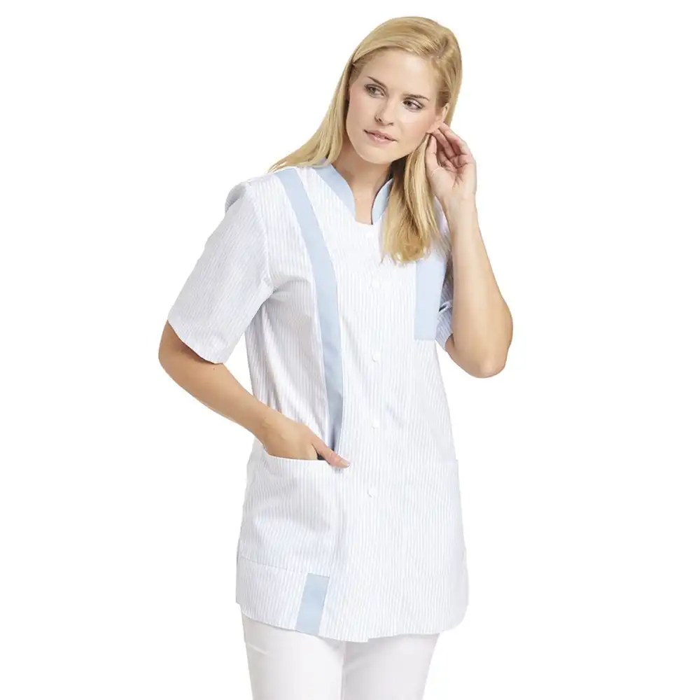 Hosenkasack Halbarm "08/634" in hellblau, 48 - Thumbnail 1