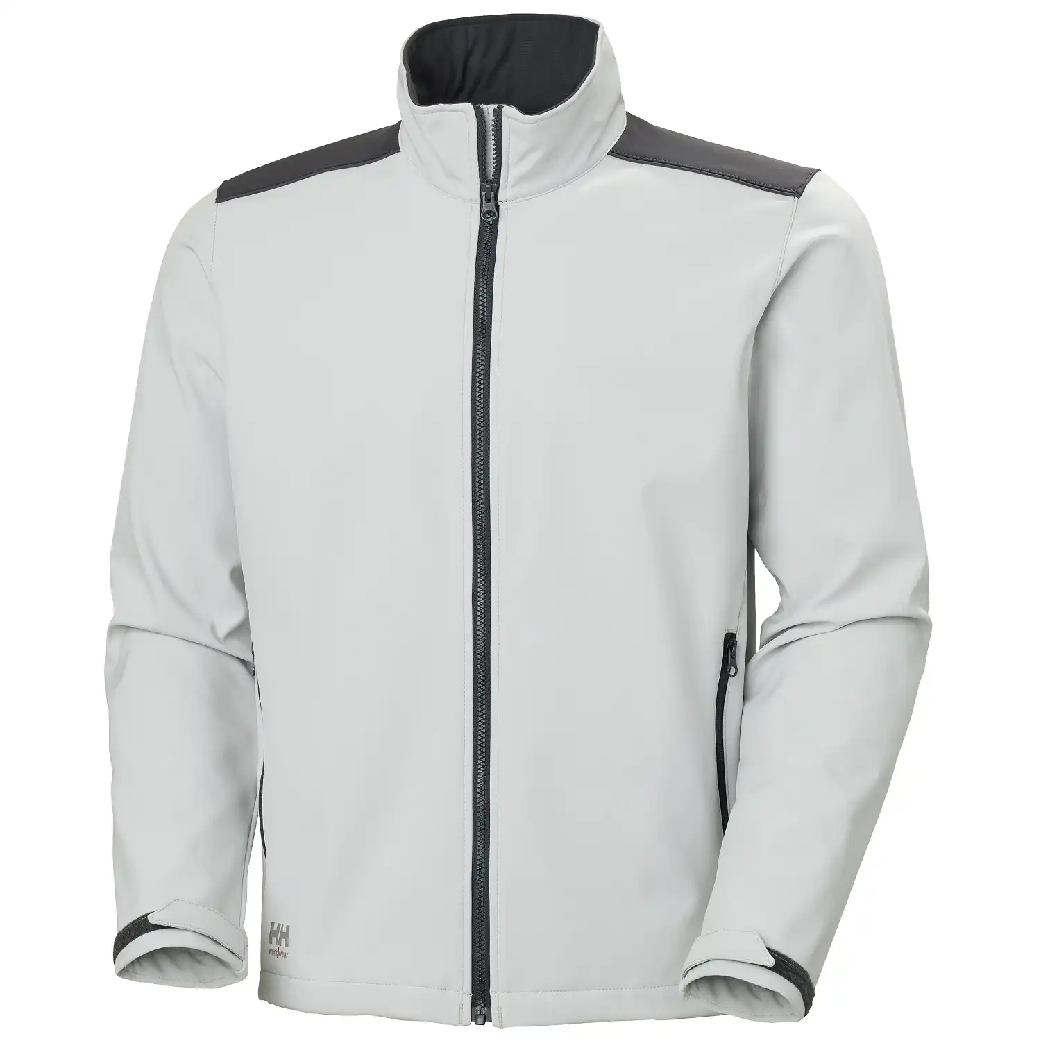 Softshelljacke "MANCHESTER 2.0" in nebelgrau/schwarz, XS - Thumbnail 1