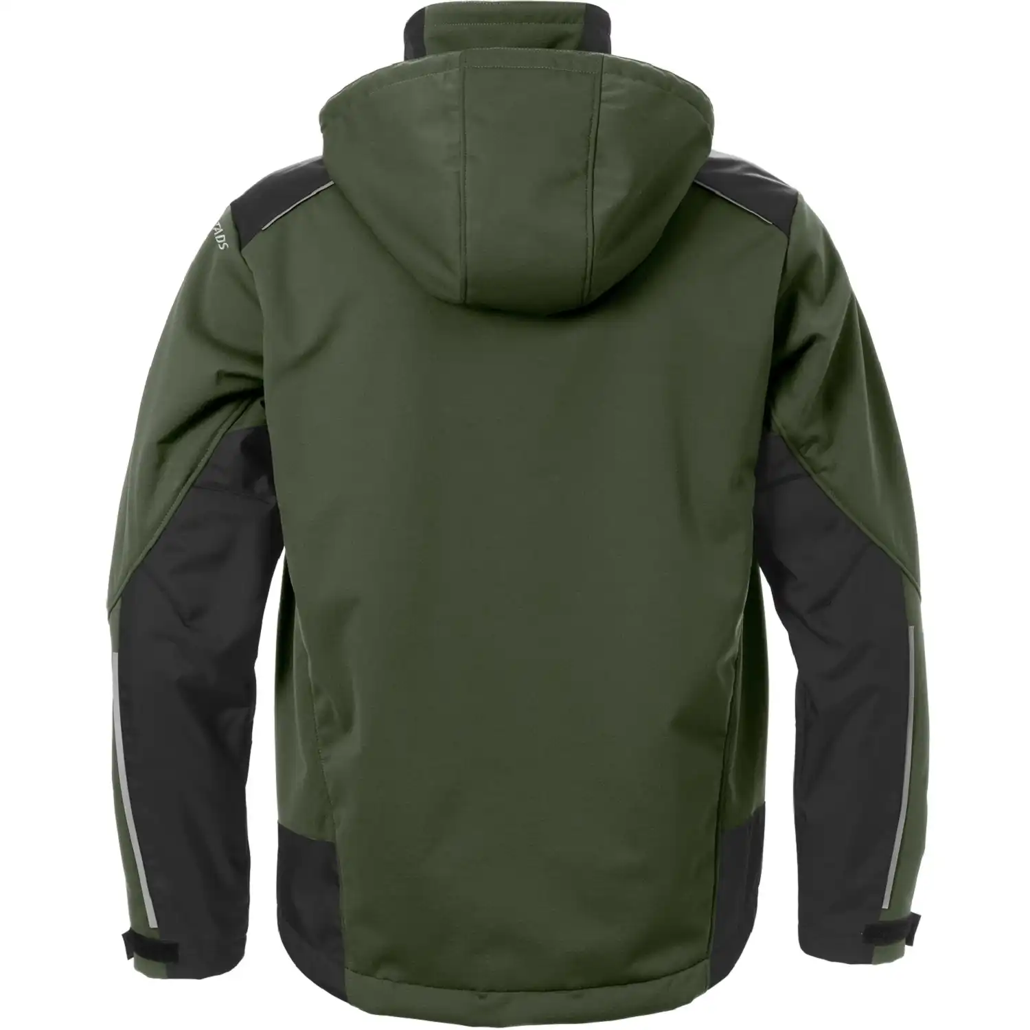 Winter Softshelljacke "4060 CFJ" Fusion Skarup in armygrün/schwarz, S - Thumbnail 2