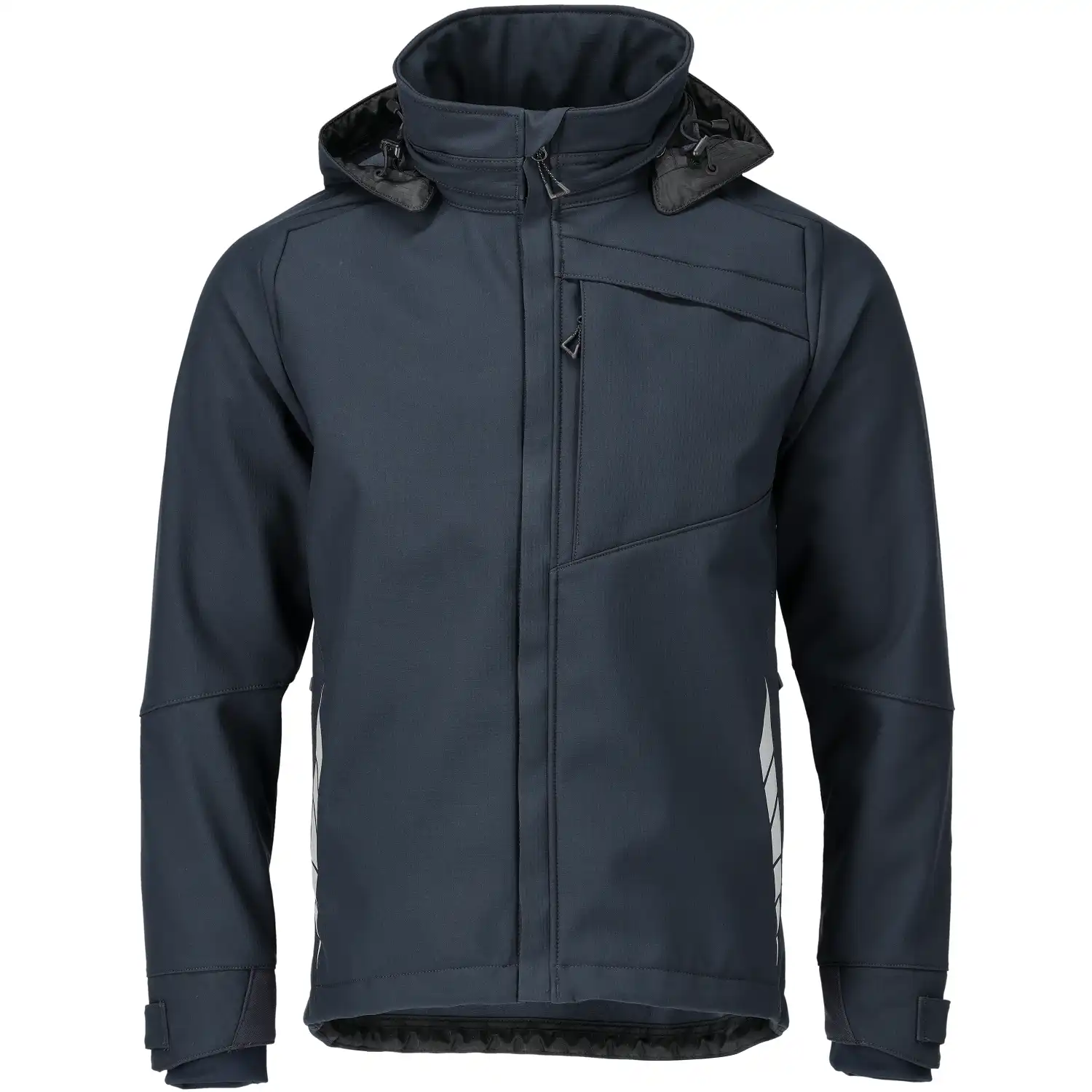 Softshelljacke "BLACKPOOL" Hardwear in schwarzblau, XXL - Thumbnail 1