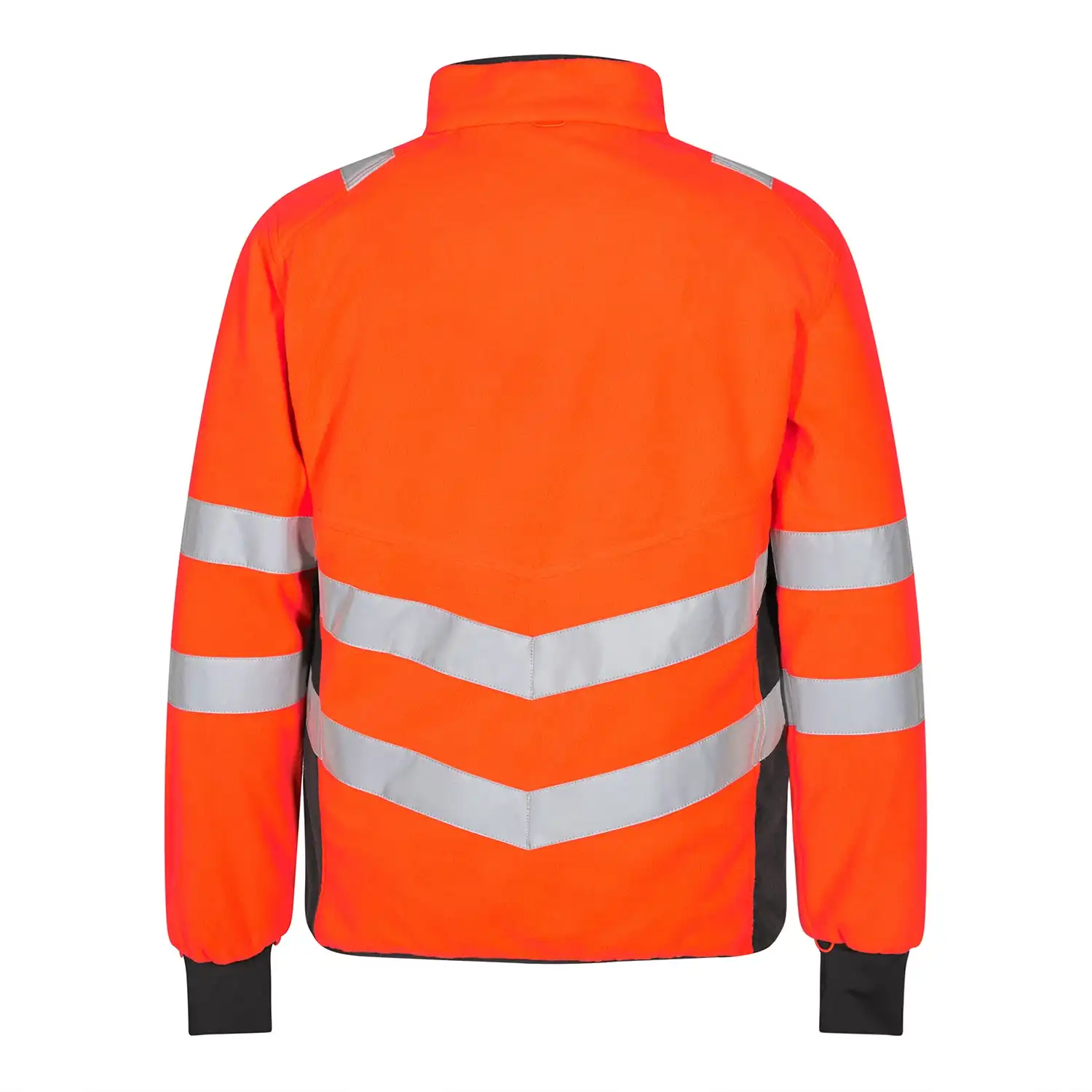 Warnschutz Fleece-Jacke "1192-236" Safety Kl. 2 in orange/grau, 3XL - Thumbnail 2