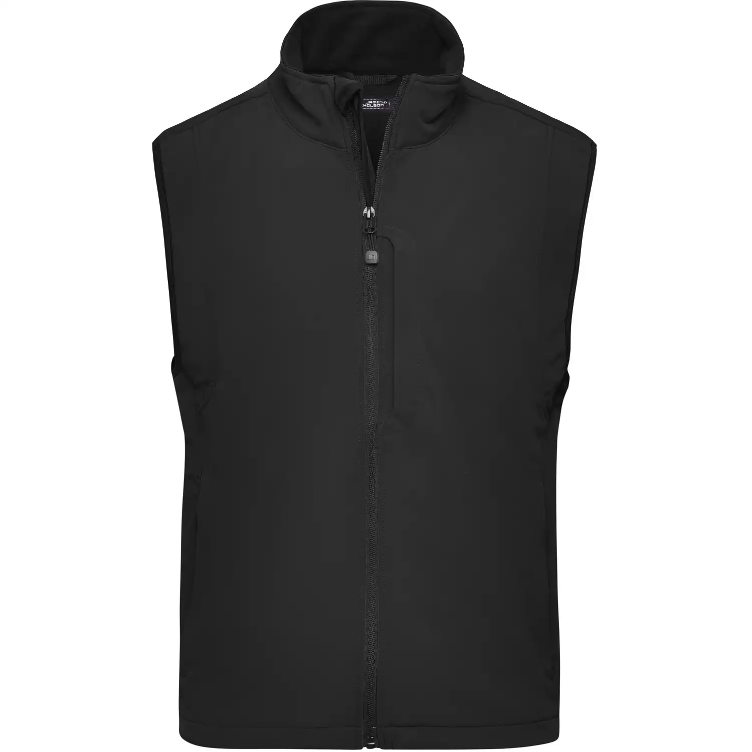 Softshellweste "JN136" in black, 3XL - Bild 1