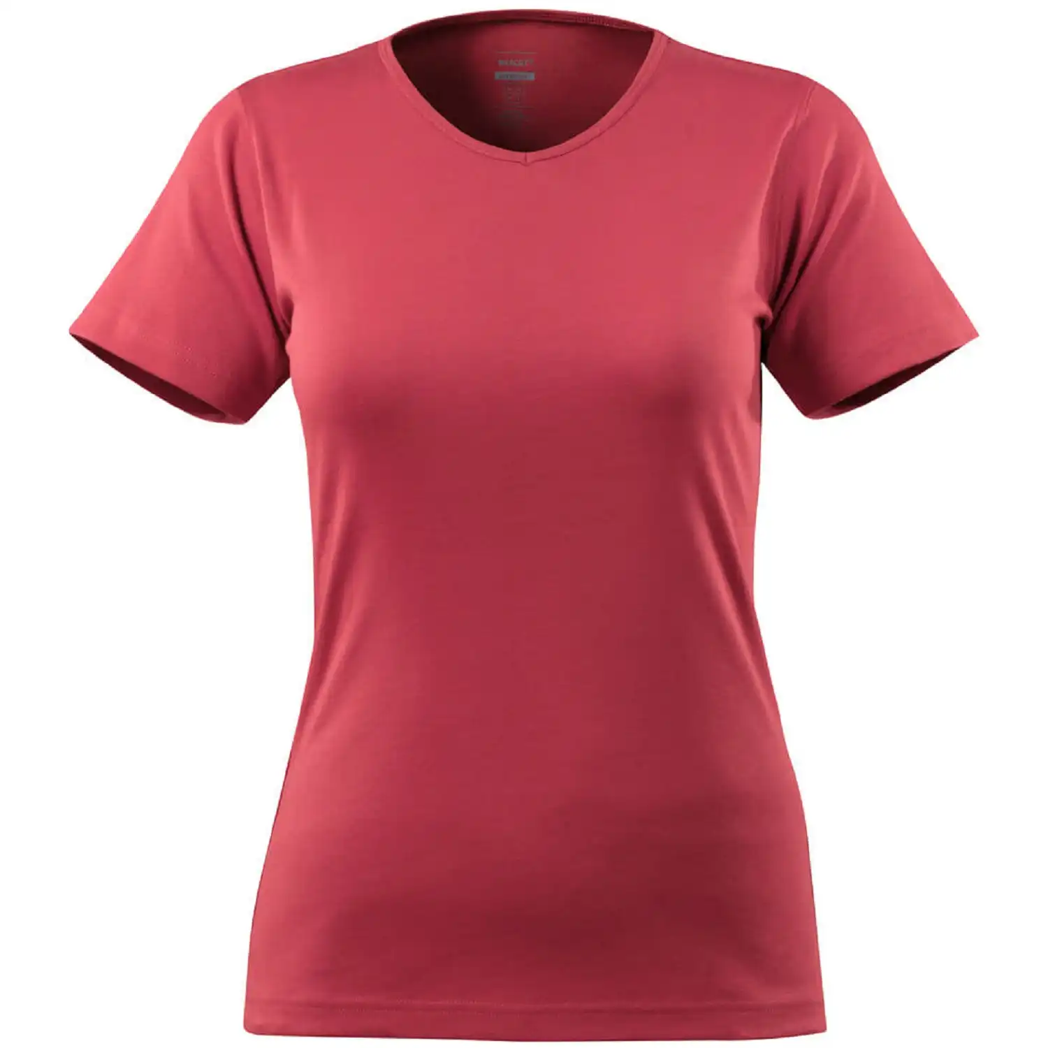 Damen T-Shirt "NICE" Crossover in himbeerrot, XXL - Thumbnail 1