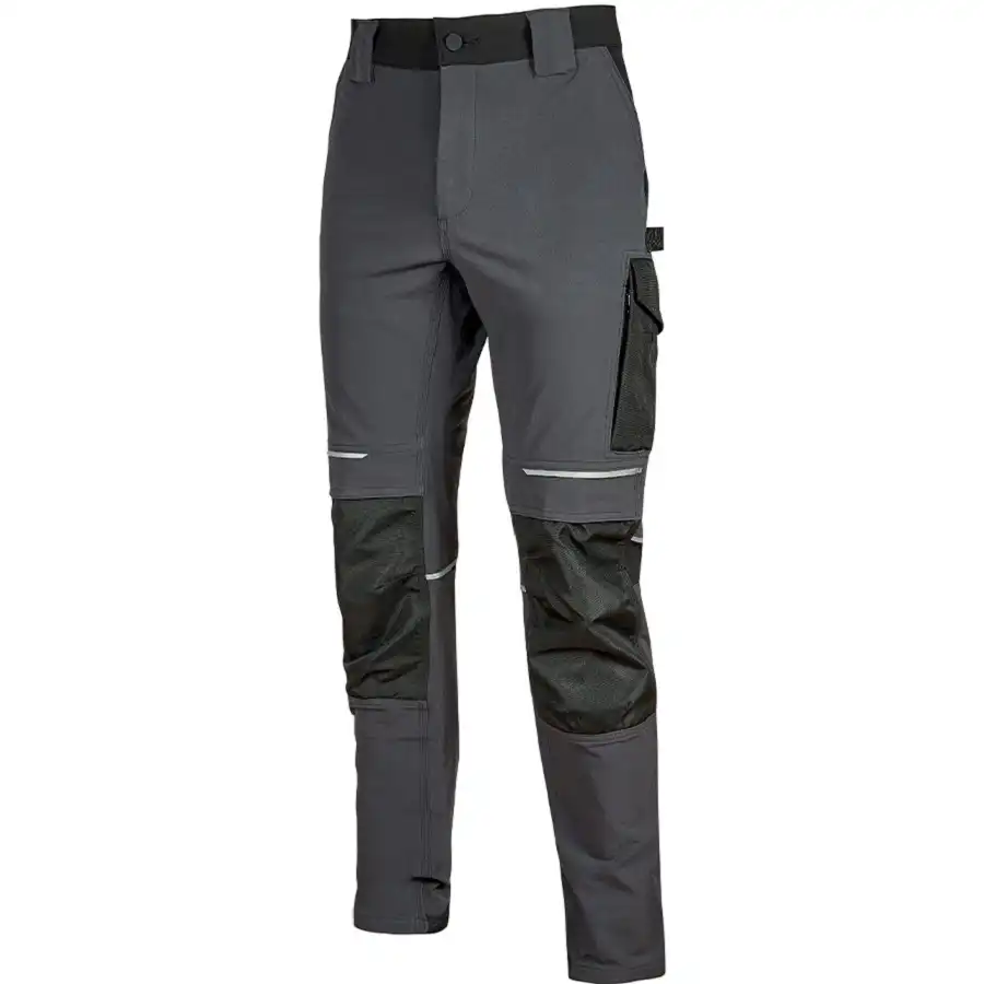 Stretch Bundhose "ATOM LONG" Performance in asphalt grey, S (DE size: XS) - Thumbnail 1