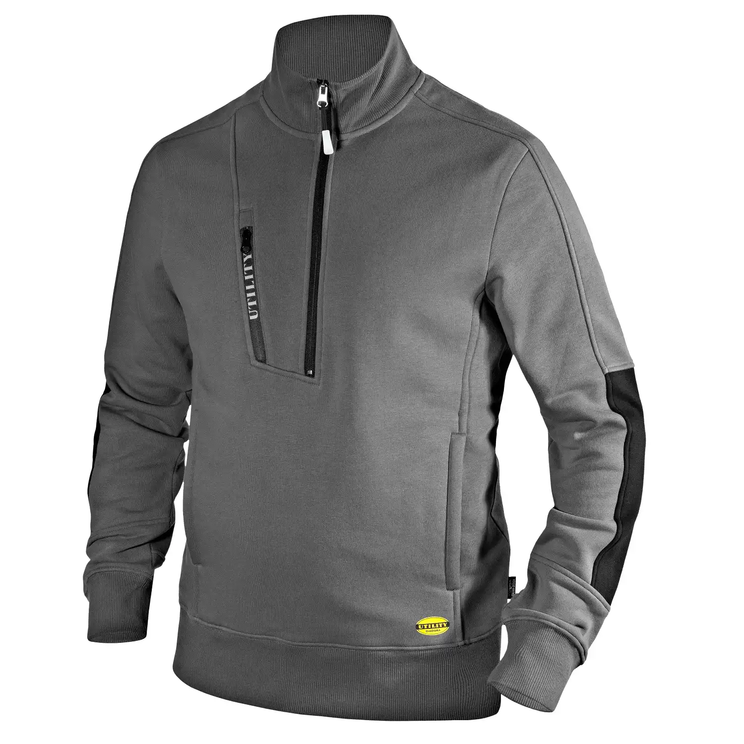 Zip-Sweatshirt "LITEWORK" in grau, XXL (DE size: XL) - Bild 1