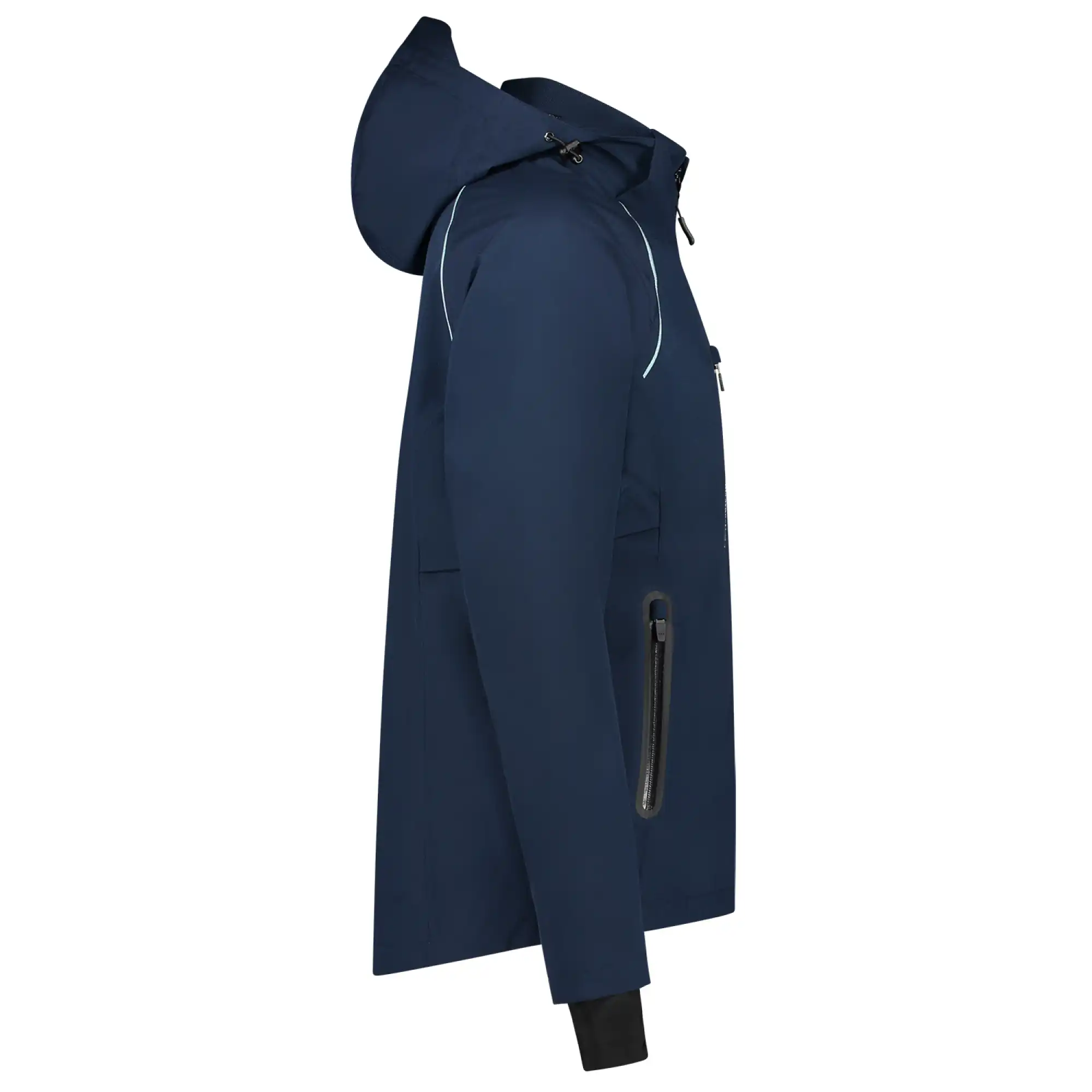 Hardshell Regenjacke "402018" Workwear in XS, ink - Thumbnail 4