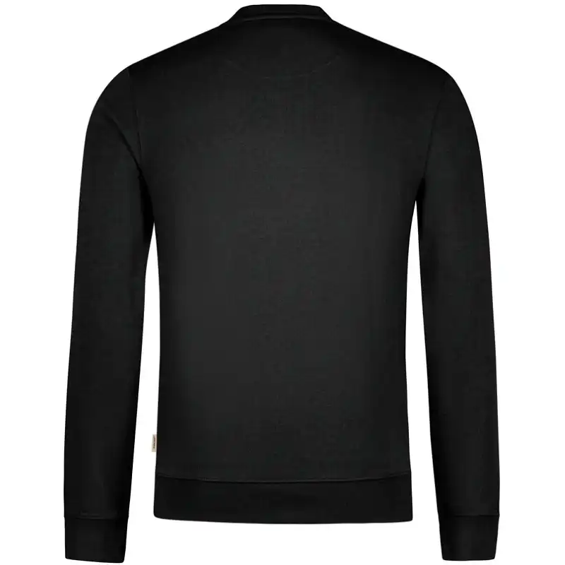 Sweatshirt "GOTS" 550 in schwarz, L - Thumbnail 2