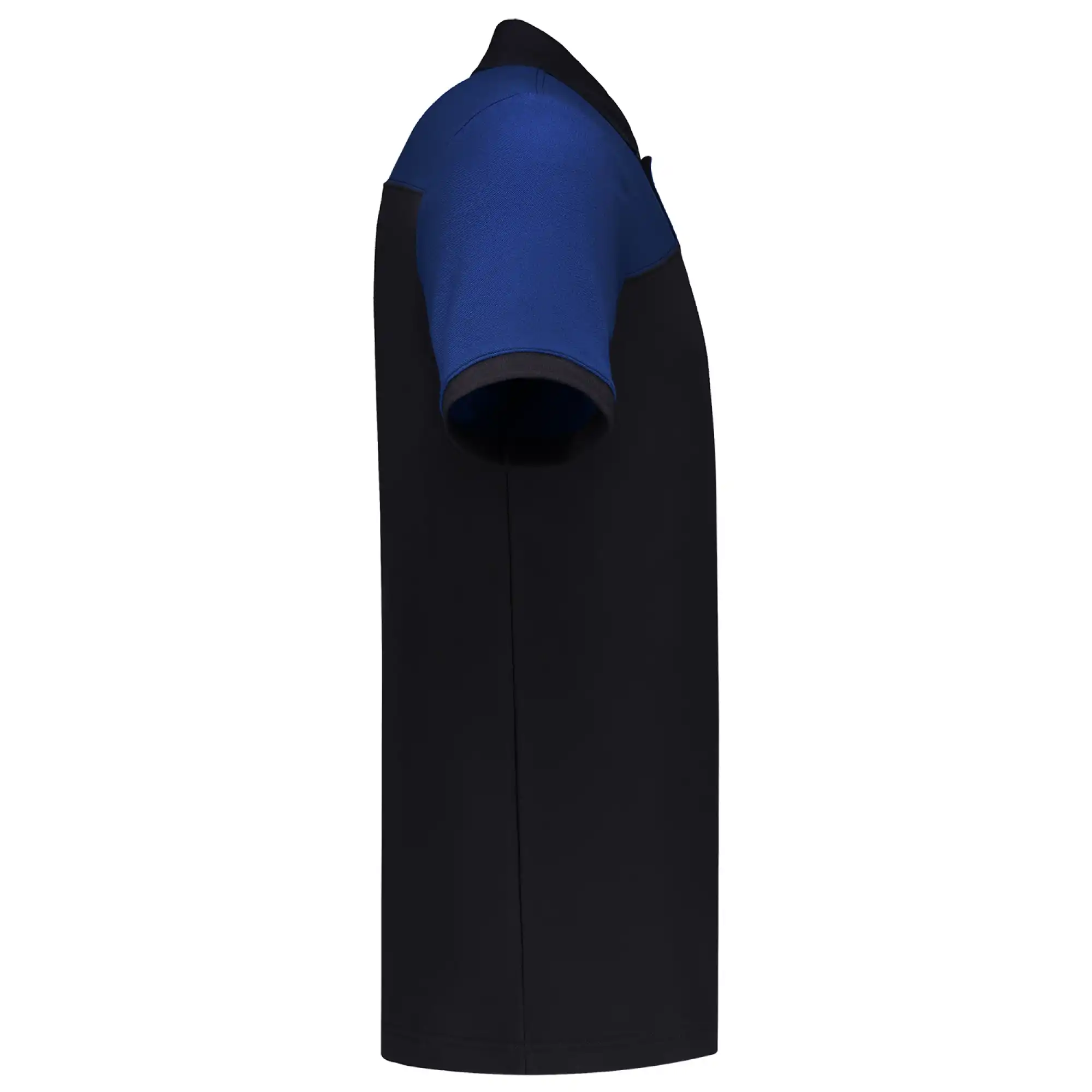 Polo-Shirt Bicolor "202006" Workwear in navy/royal blue, M - Thumbnail 4