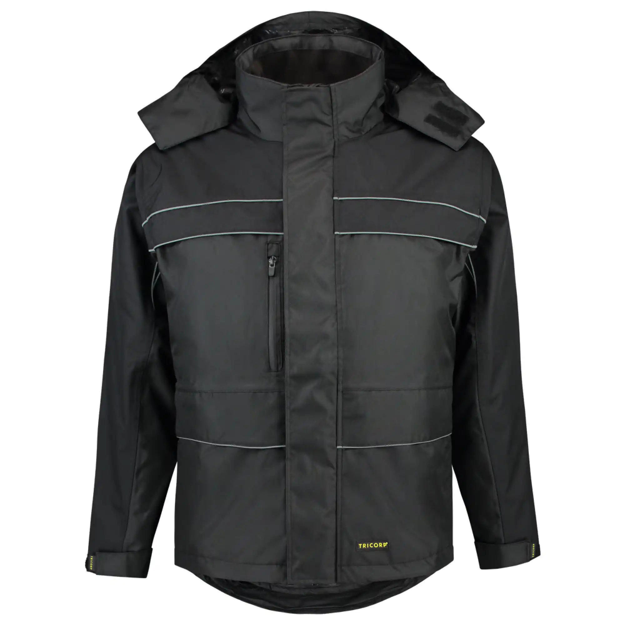 Regenparka "402003" Workwear in black, L - Thumbnail 1