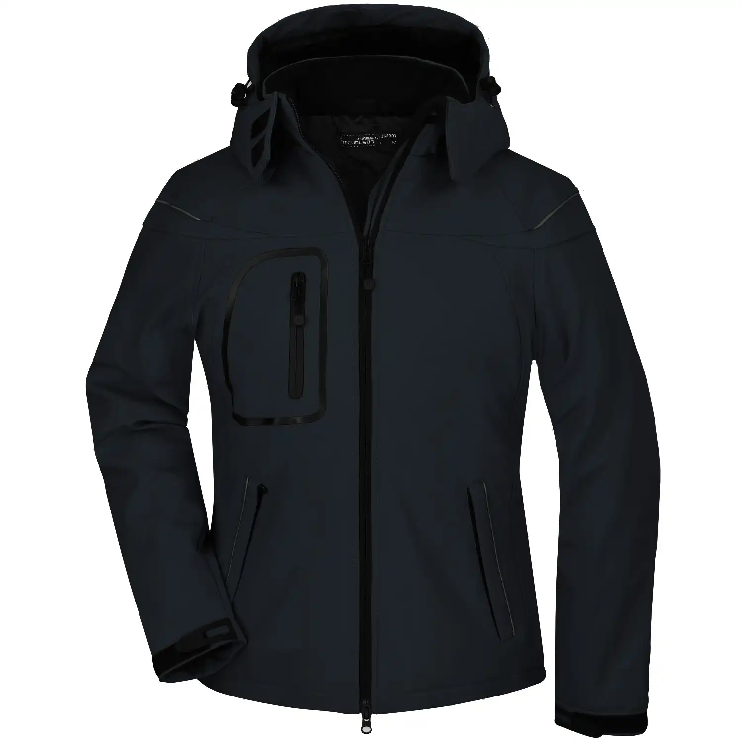 Damen Winter Softshelljacke "JN1001" in navy, M - Bild 1