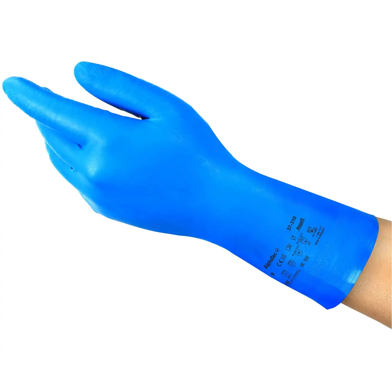 Nitril Chemikalienschutzhandschuhe "AlphaTec®" 37-310 in 7 (S) - Bild 1
