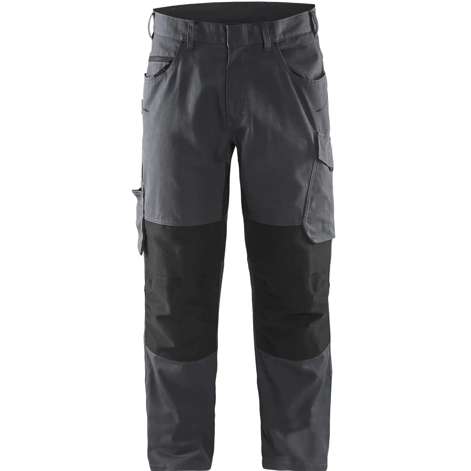 Stretch Servicehose "1495" in mittelgrau/schwarz, C54 - Thumbnail 1