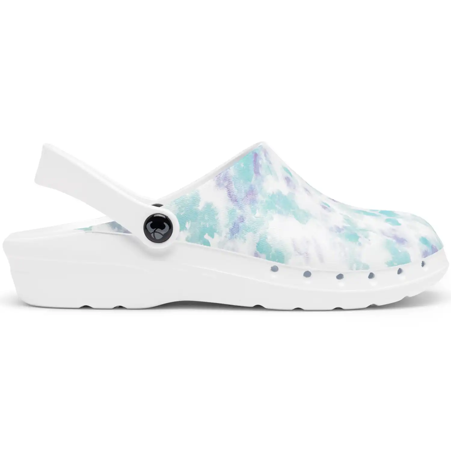 Damen Clogs "ODEN+ PRINT" Water Lower in 41 - Thumbnail 3