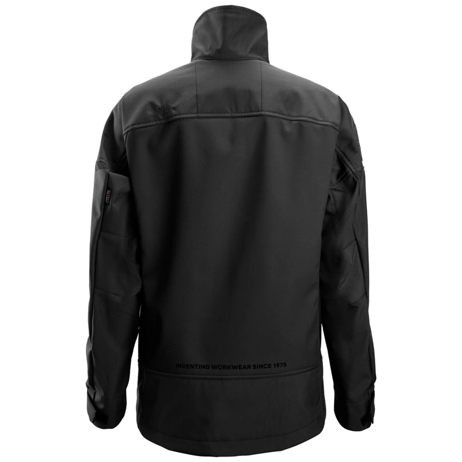 Damen Softshelljacke "1276" in schwarz, L - Thumbnail 2