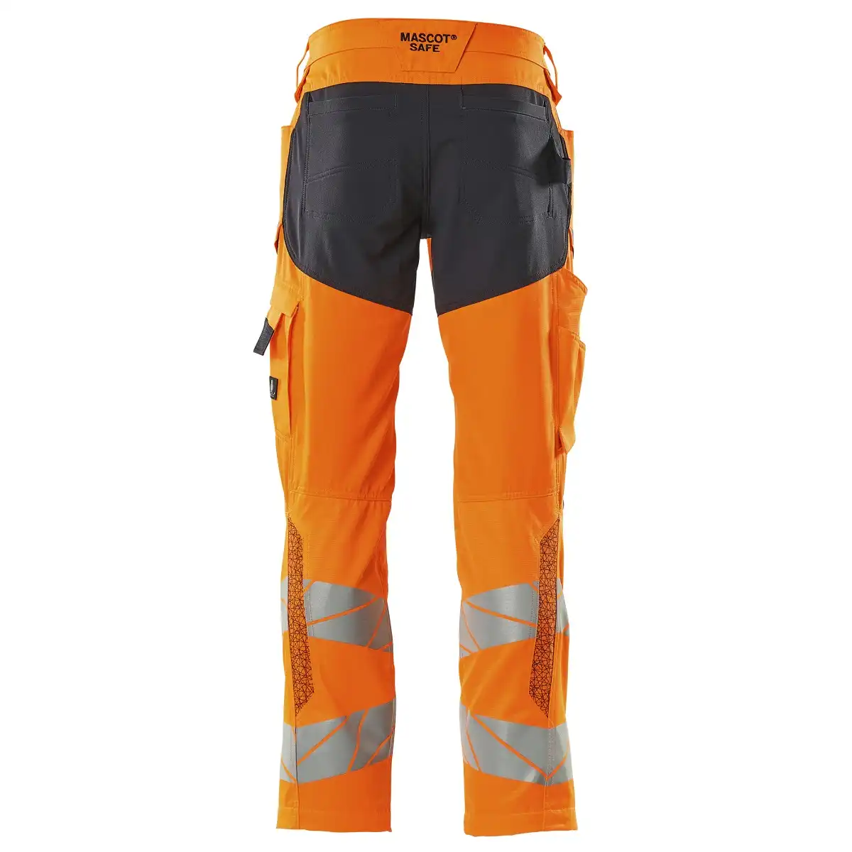 Warnschutz Bundhose Kl.2 "ACCELERATE SAFE" in orange/schwarzblau, 76C46 (EU 23) - Thumbnail 2