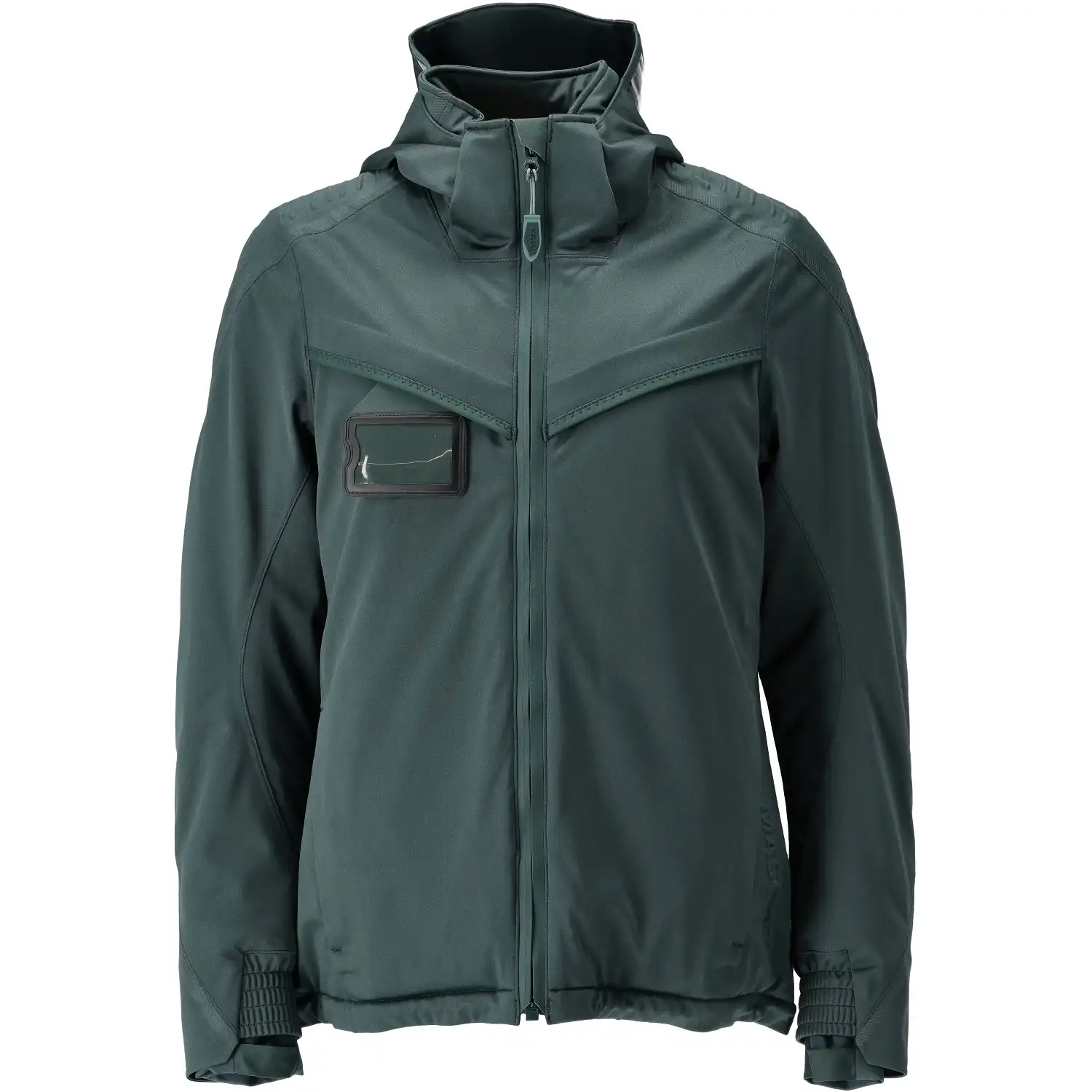 Damen Winterjacke "22045-657" Customized in waldgrün, XS - Thumbnail 1