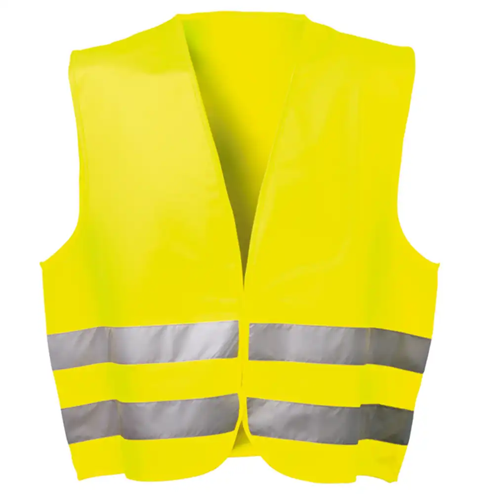 Polyester-Warnweste "BASIC" Kl. 2 - EN ISO 20471:2013 in gelb - Bild 1