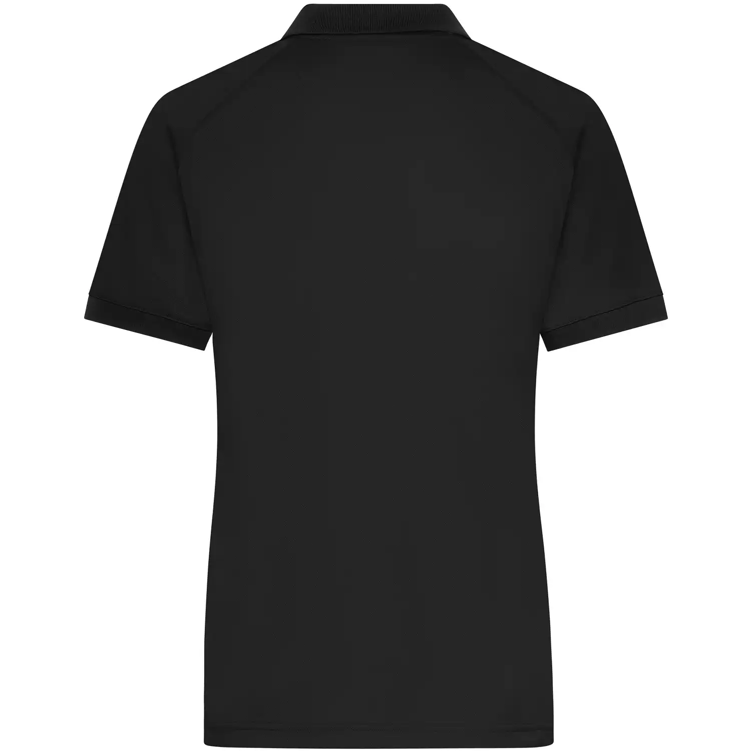 Damen Zip Polo-Shirt "JN1307" in black/black, L - Thumbnail 2