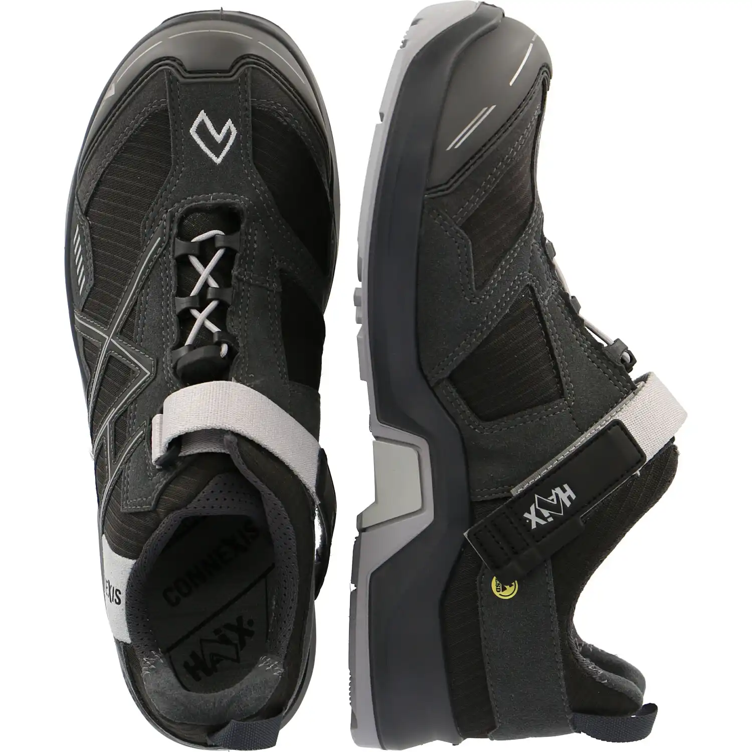 Damen Sicherheitshalbschuhe S1P "SAFETY T Ws S1P low" black-silver CONNEXIS  in UK 3.5 (EU 36) - Thumbnail 2