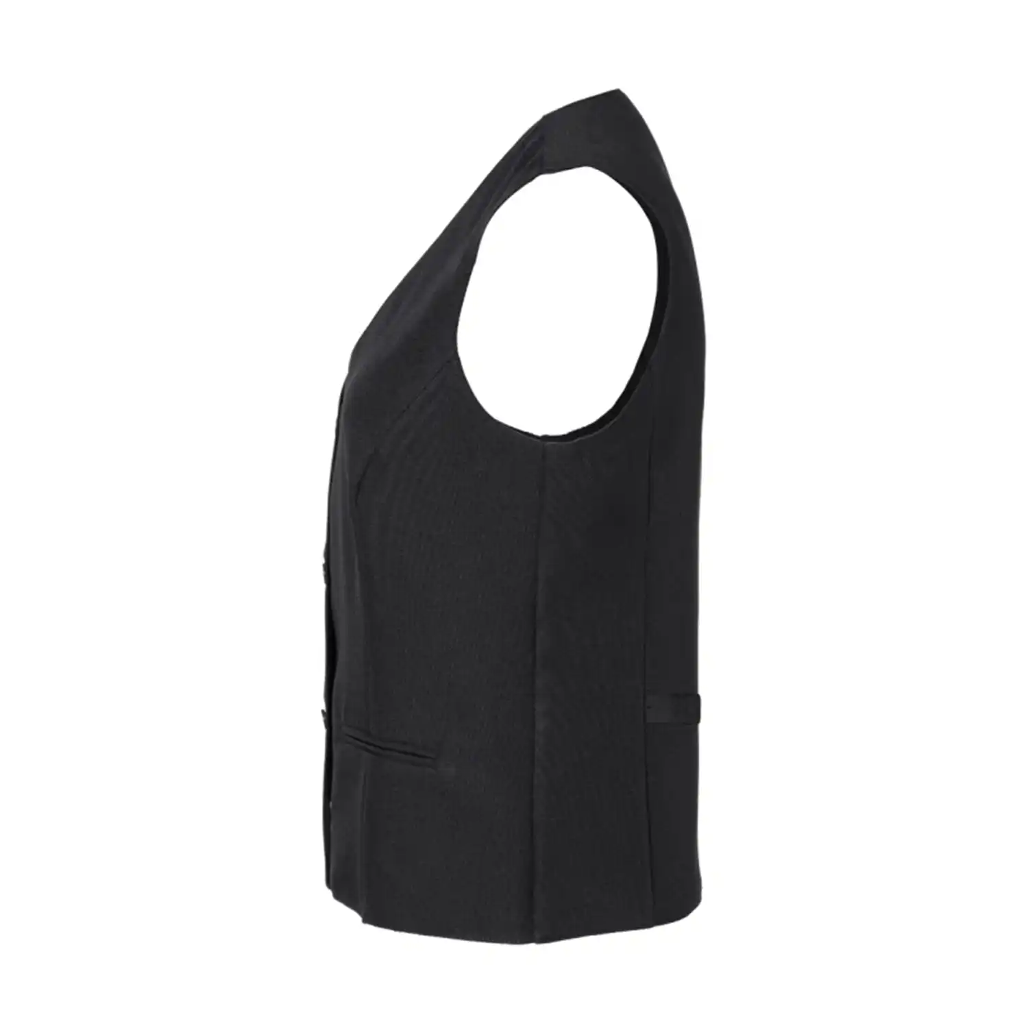 Damenweste Basic schwarz "BWF 1" in XL - Thumbnail 4