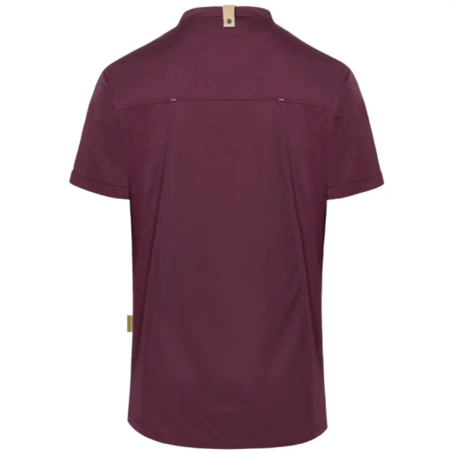Herren Kochjacke "JM 36" in aubergine, 48 - Thumbnail 2